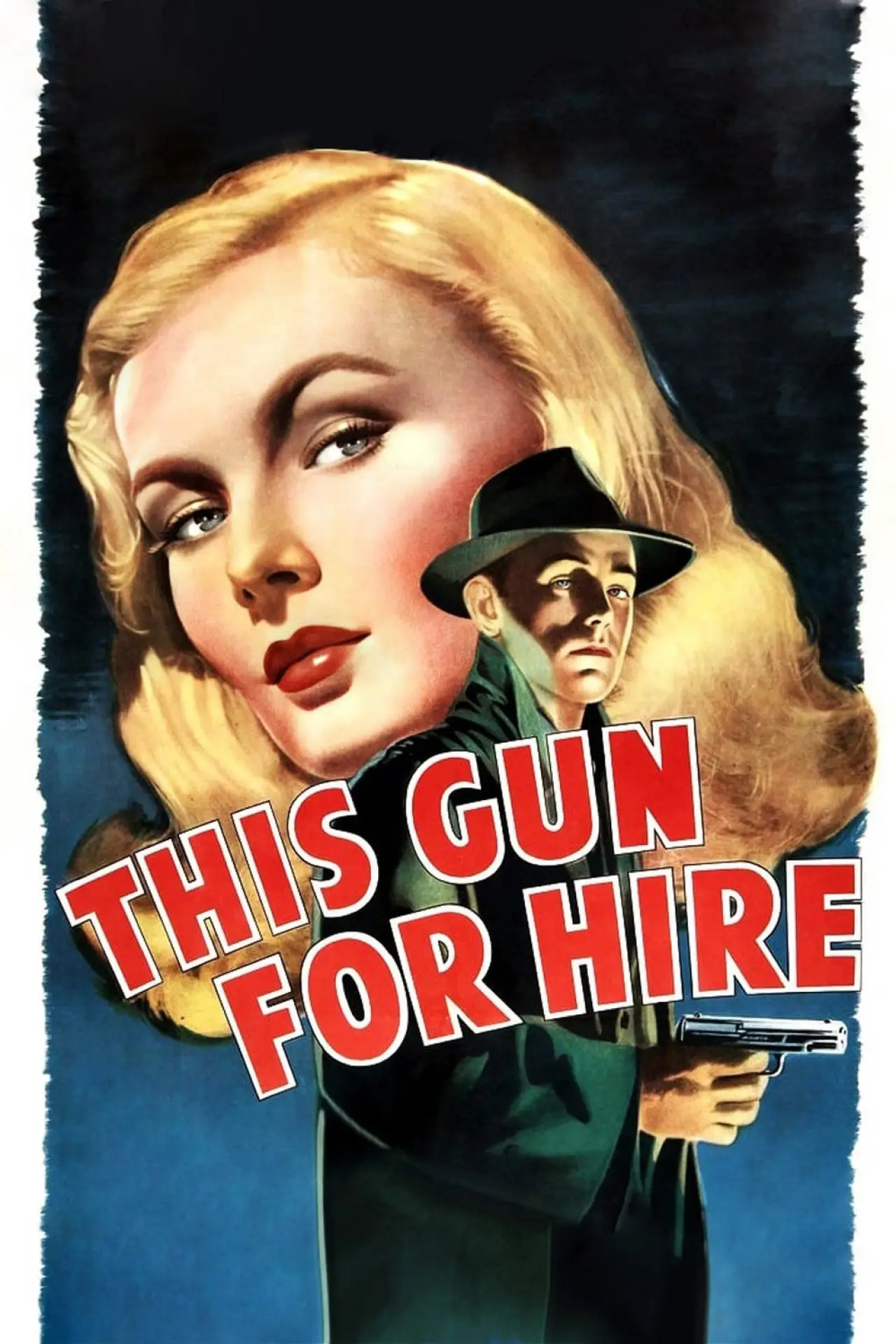 Plakat filmowy "Pistolet do wynajęcia"