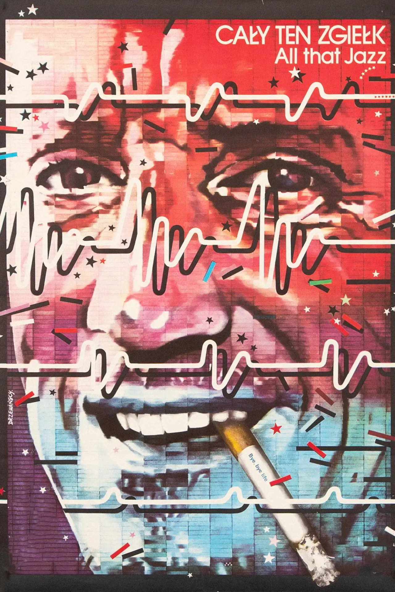 Plakat filmowy "Cały ten zgiełk"