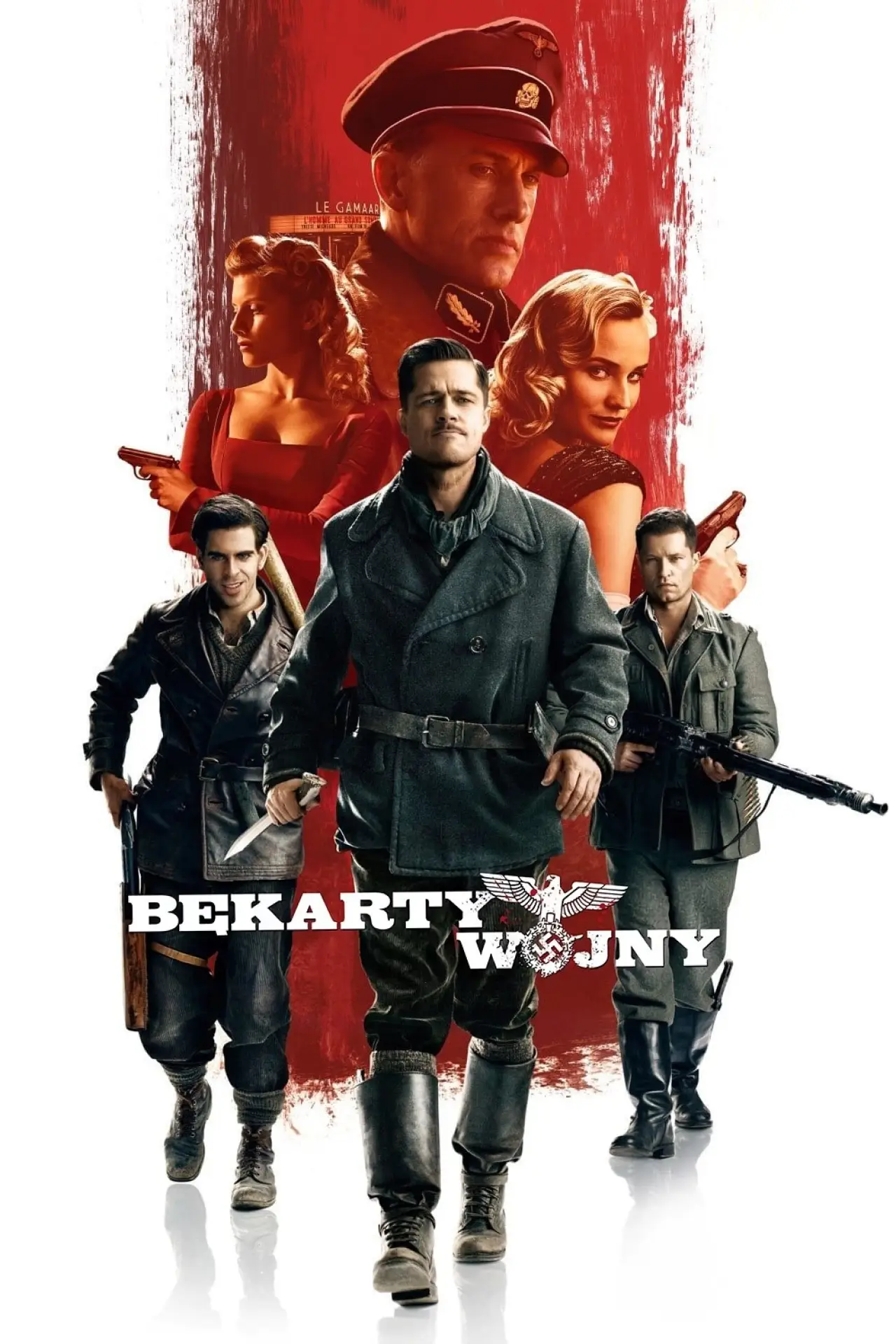 Plakat filmowy "Bękarty wojny"