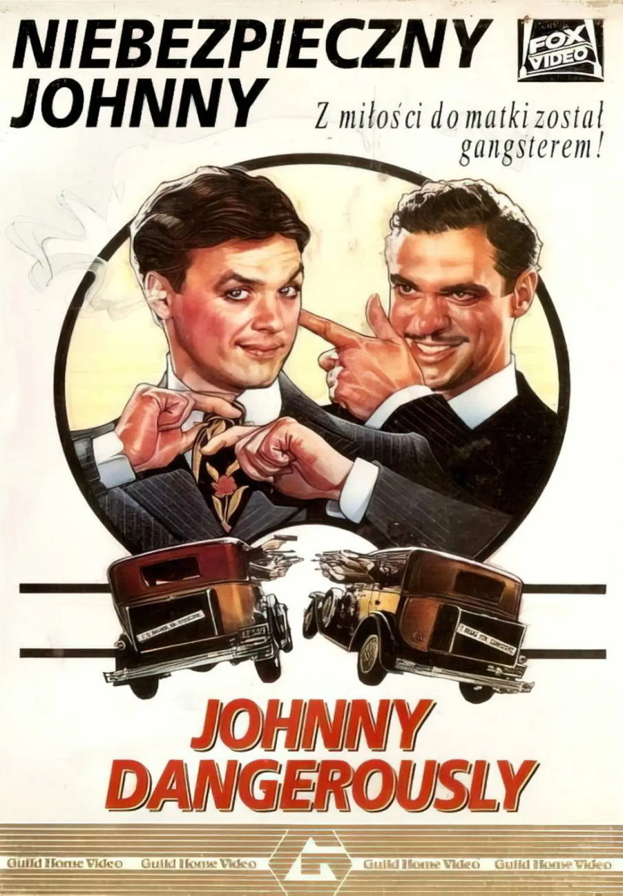 Plakat filmowy "Niebezpieczny Johnny"