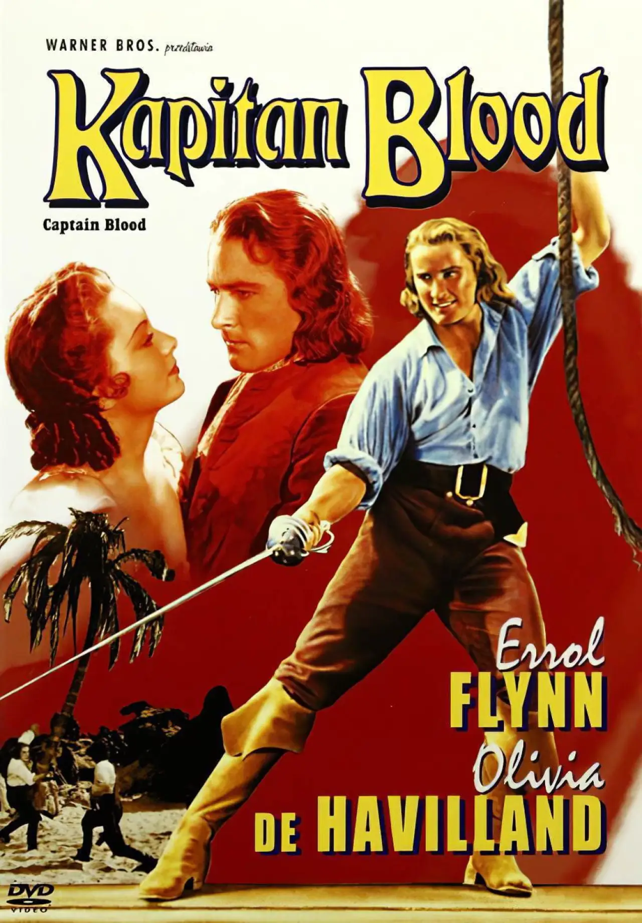 Plakat filmowy "Kapitan Blood"