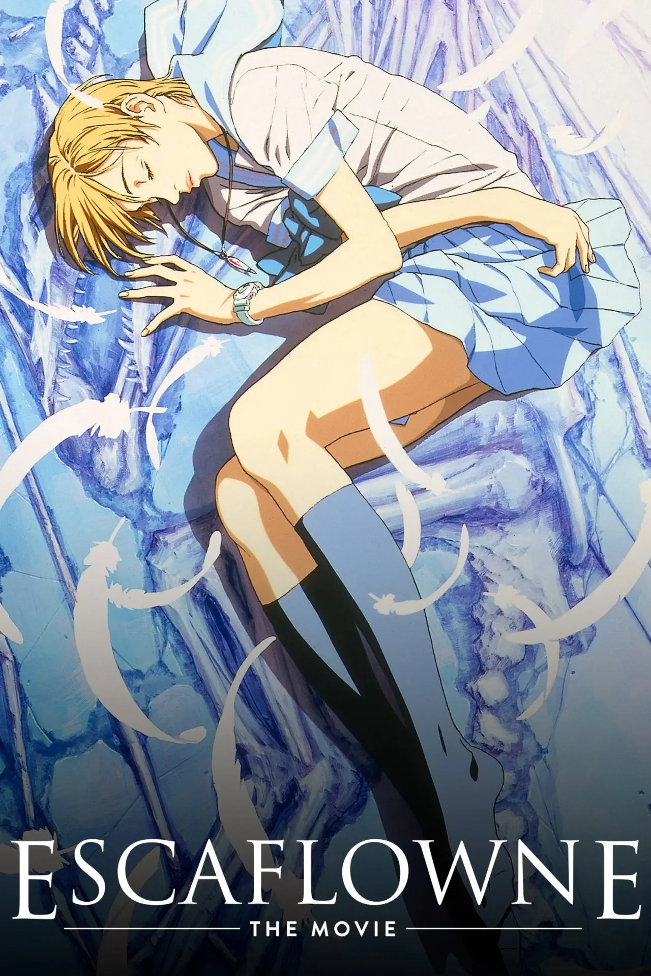 Plakat filmowy "Escaflowne"