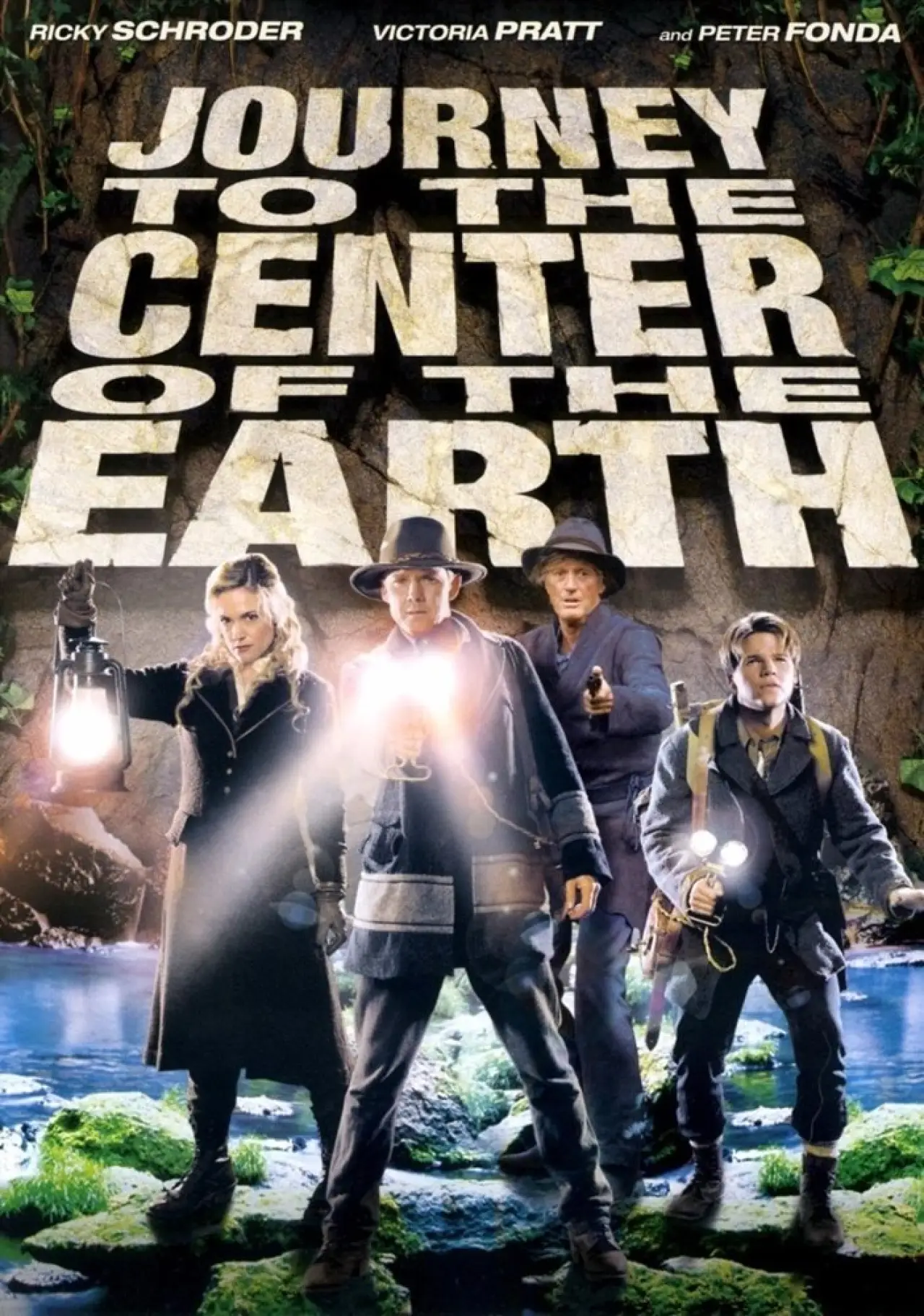 Plakat filmowy "Journey to the Center of the Earth"