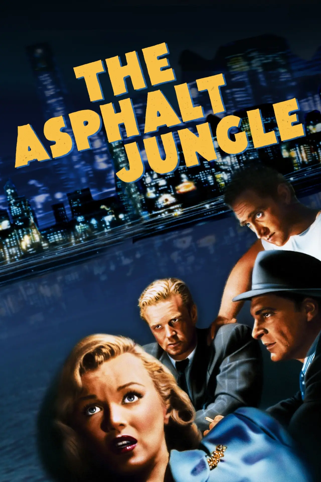 Plakat filmowy "Asfaltowa dżungla"