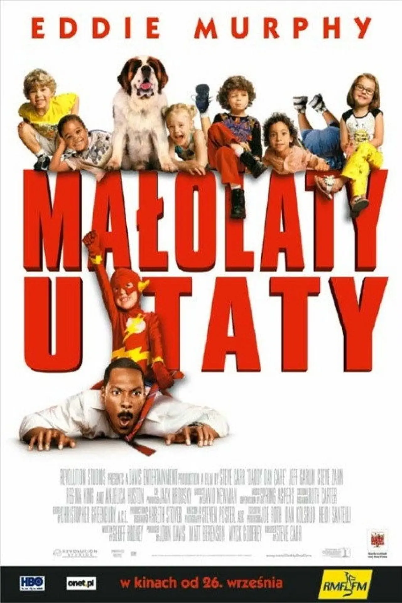 Plakat filmowy "Małolaty u taty"