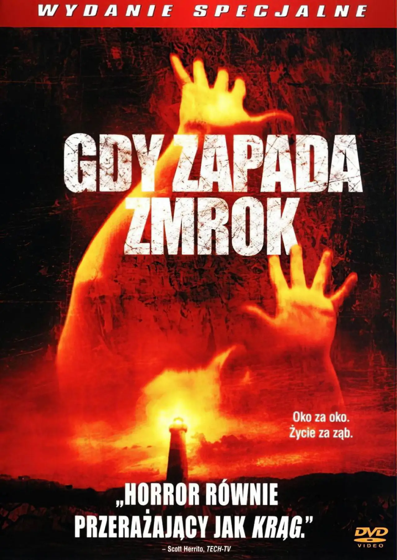 Plakat filmowy "Gdy Zapada Zmrok"
