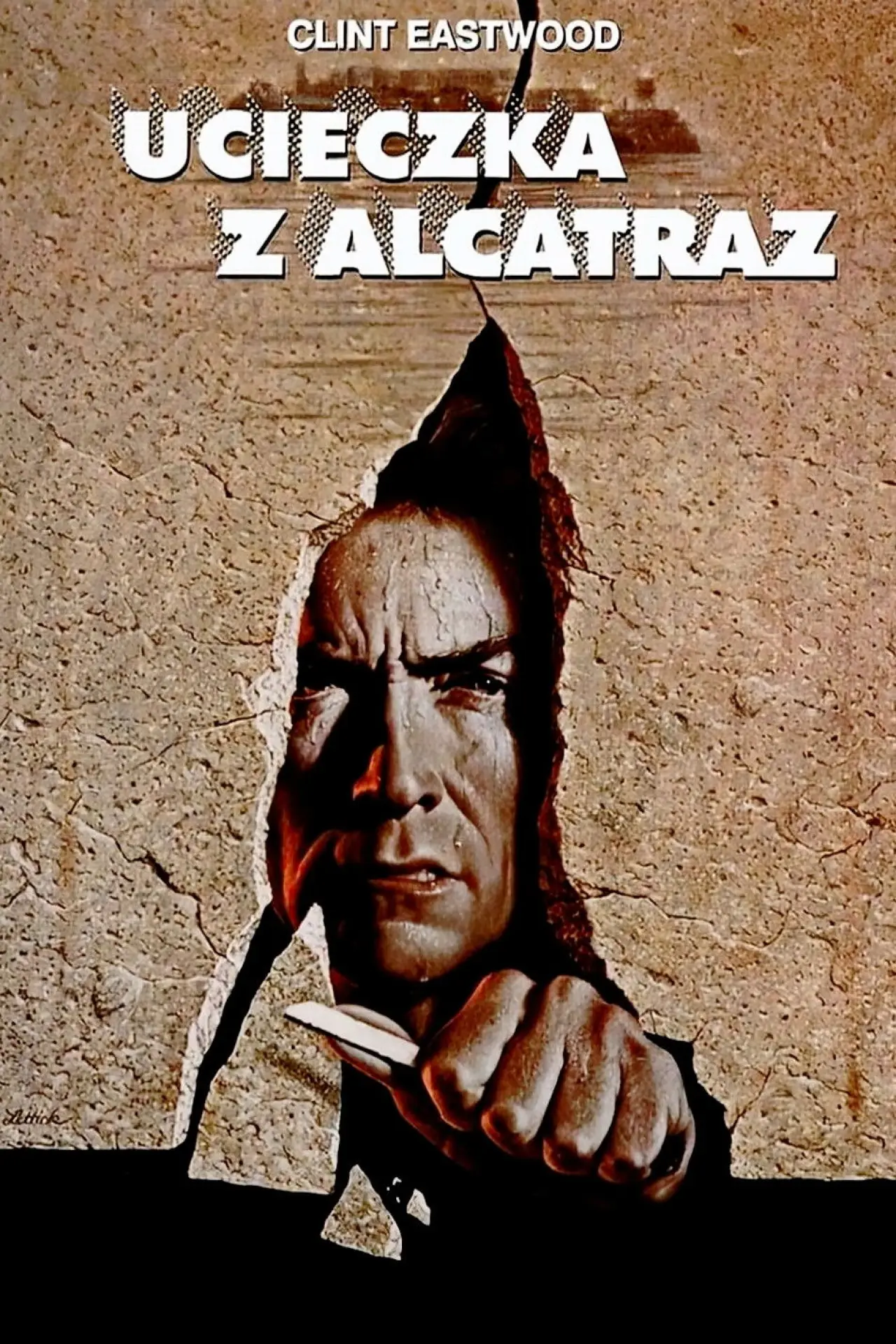Plakat filmowy "Ucieczka z Alcatraz"