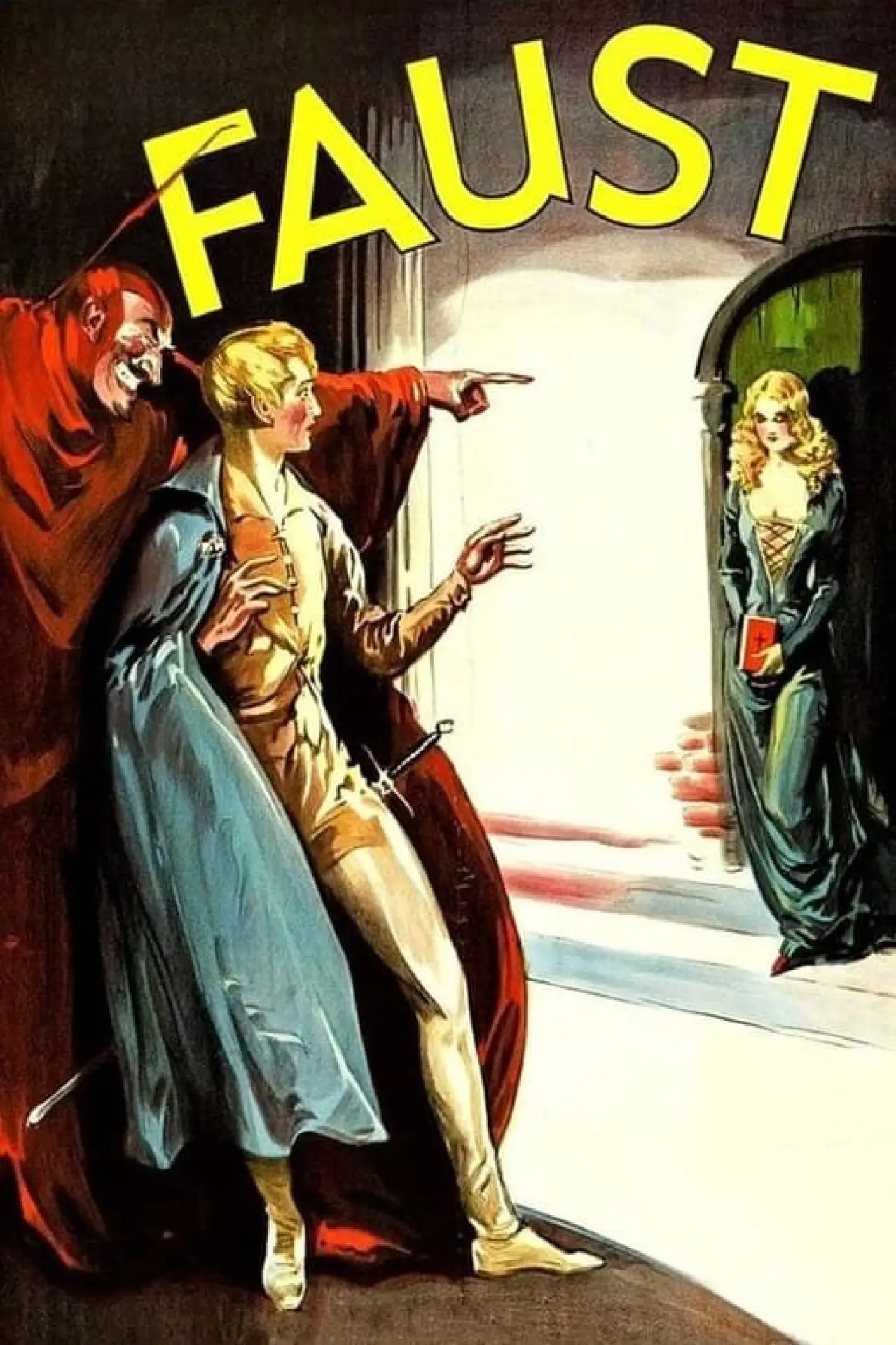 Plakat filmowy "Faust"