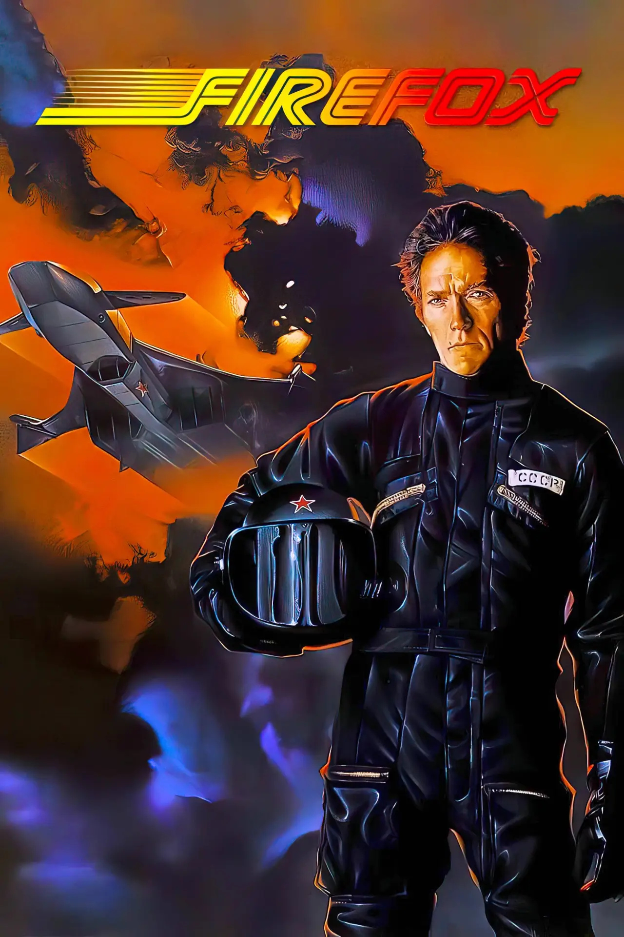 Plakat filmowy "Firefox"