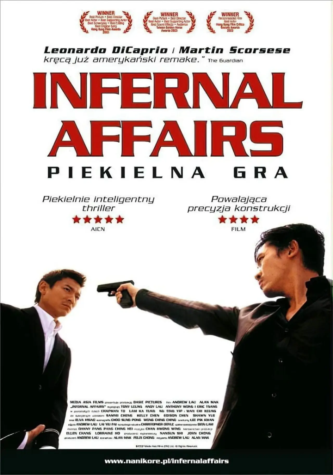 Plakat filmowy "Infernal Affairs: Piekielna Gra"
