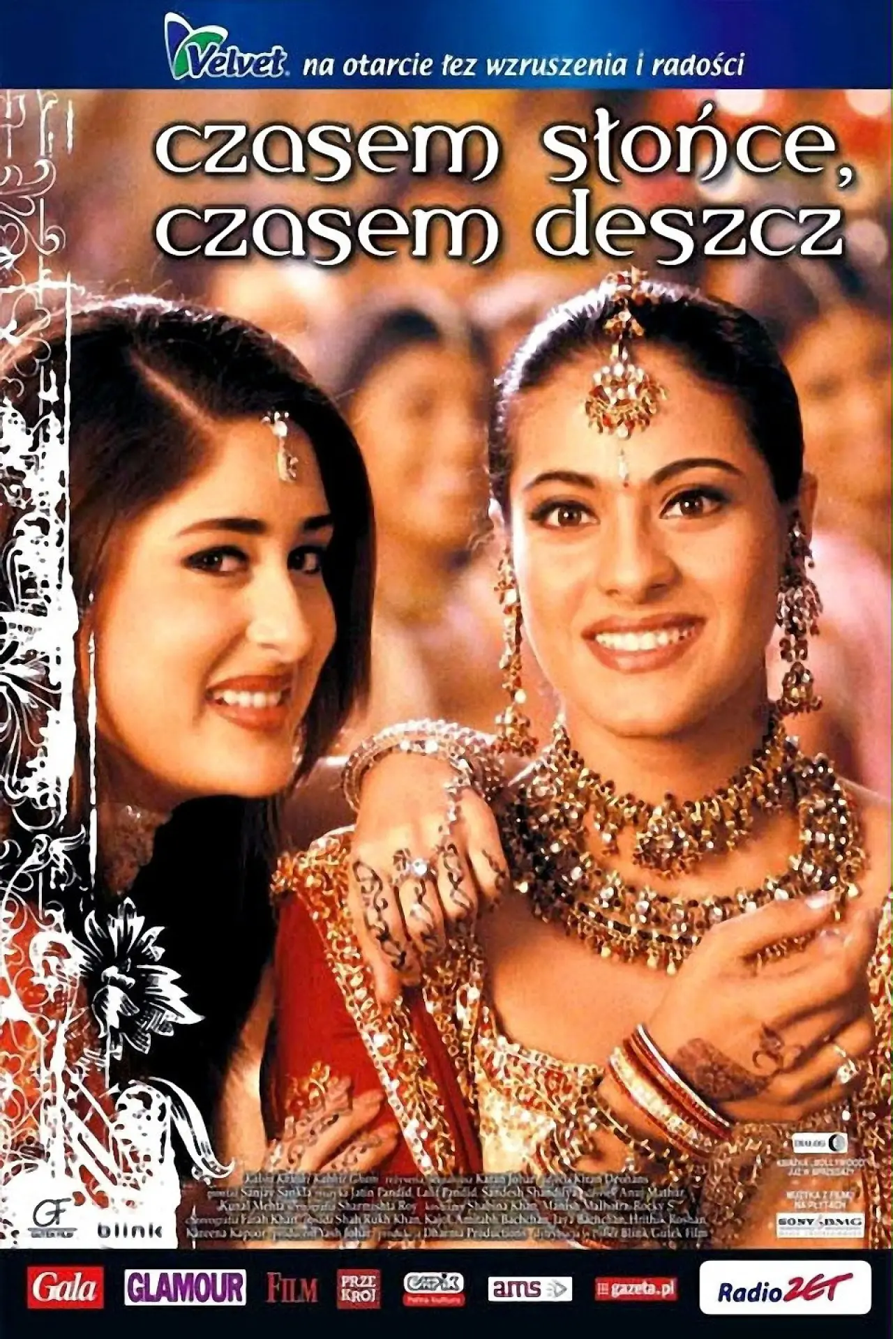 Plakat filmowy "Czasem słońce czasem deszcz"