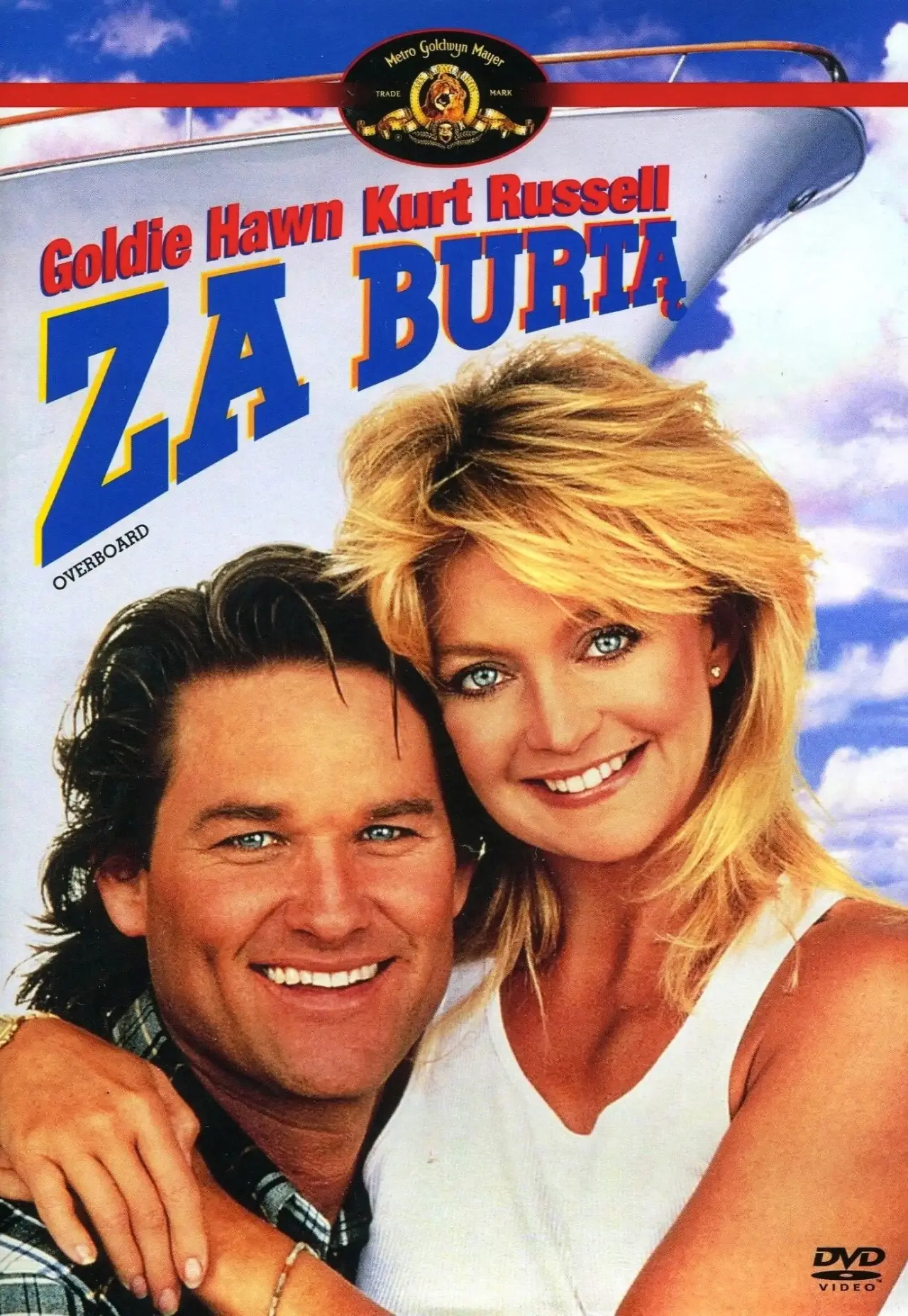 Plakat filmowy "Za burtą"