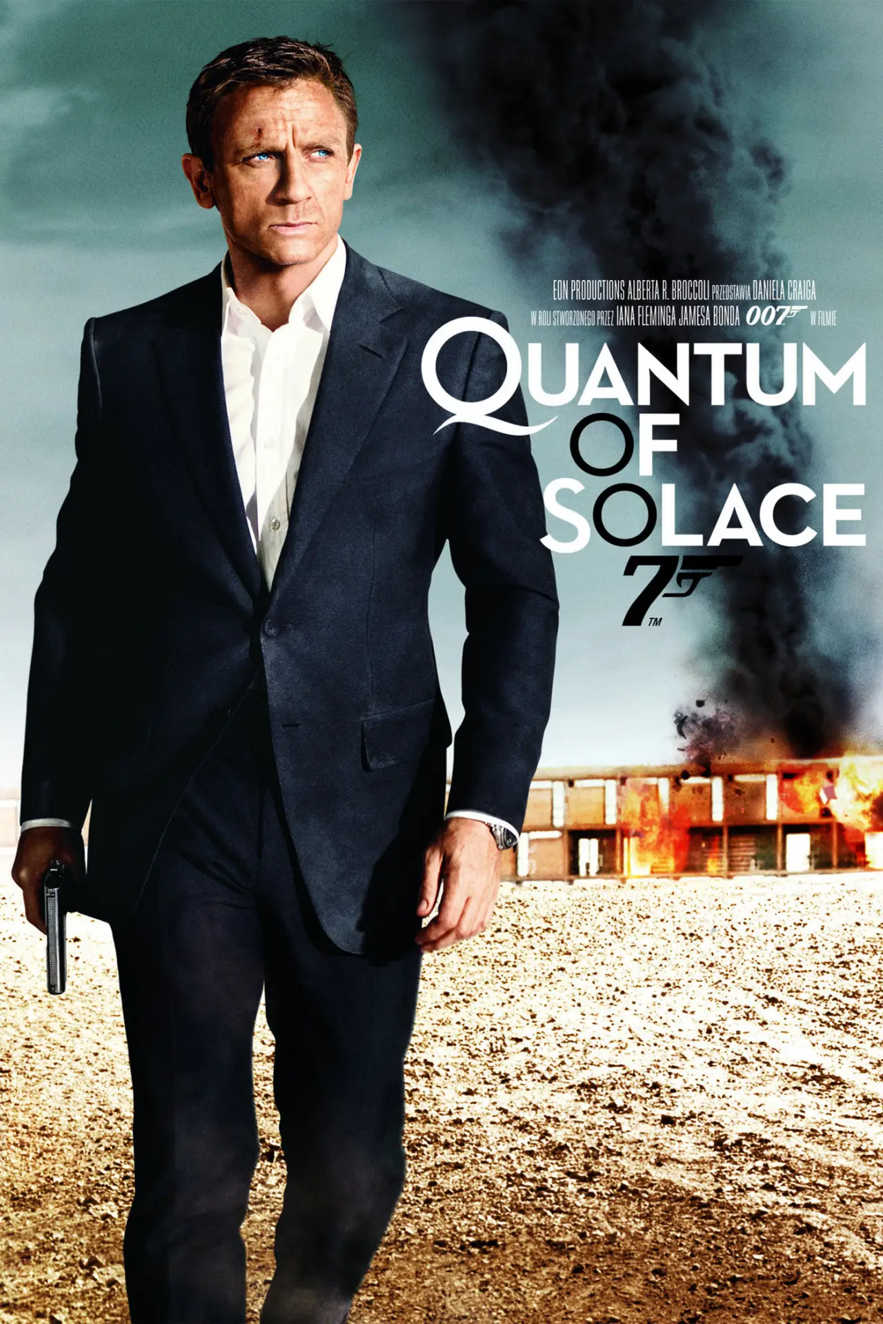 Plakat filmowy "Quantum of Solace"