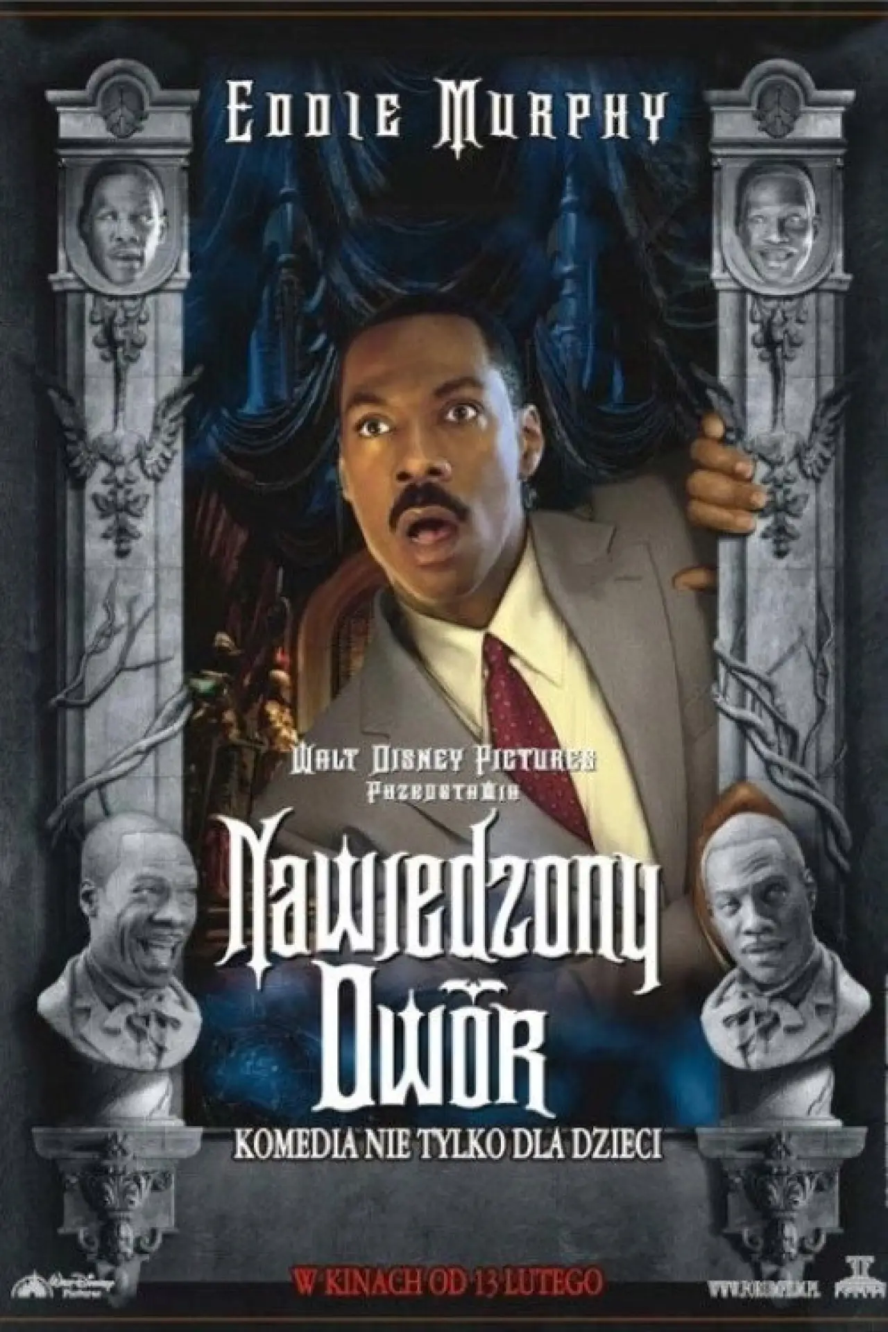 Plakat filmowy "Nawiedzony dwór"