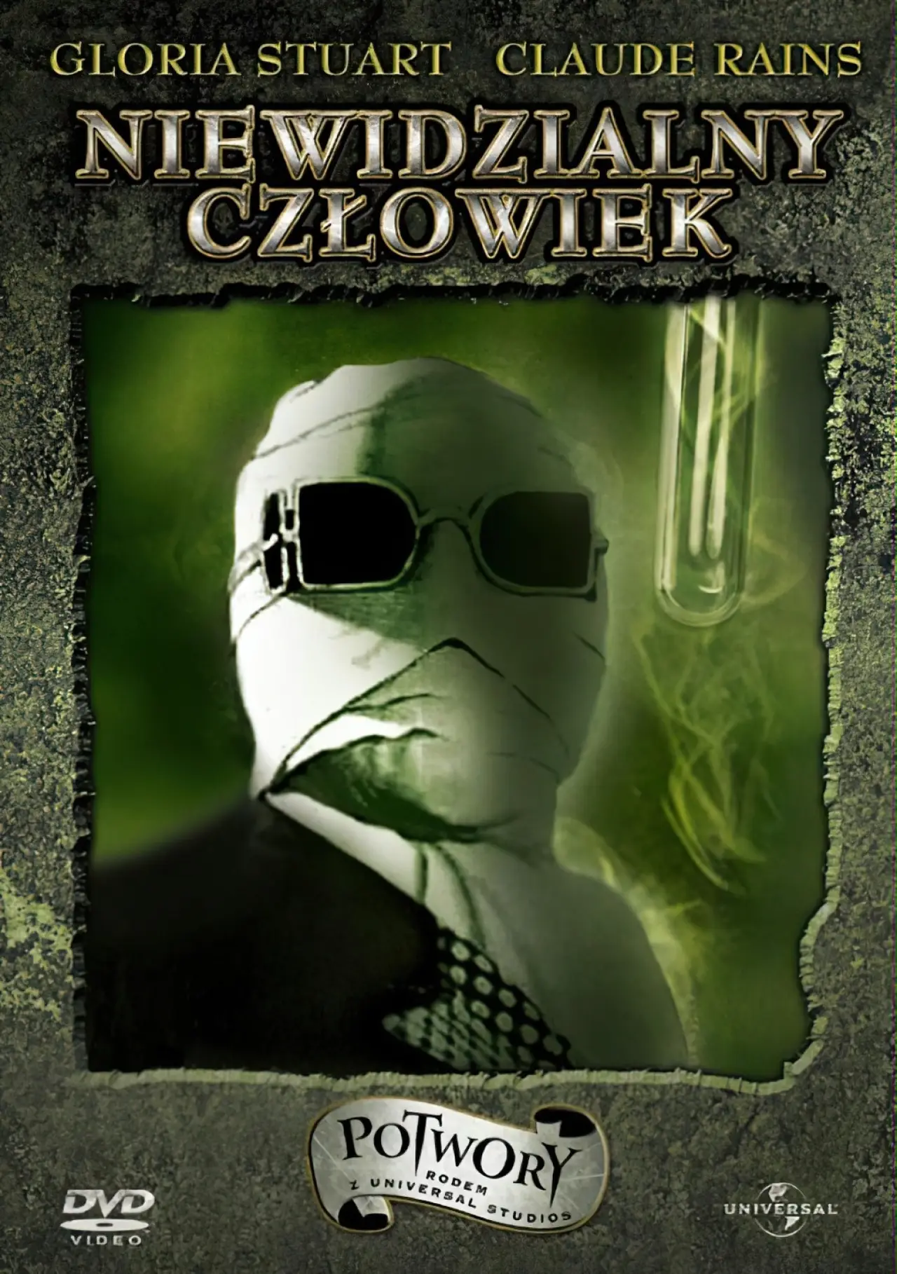 Plakat filmowy "Niewidzialny człowiek"