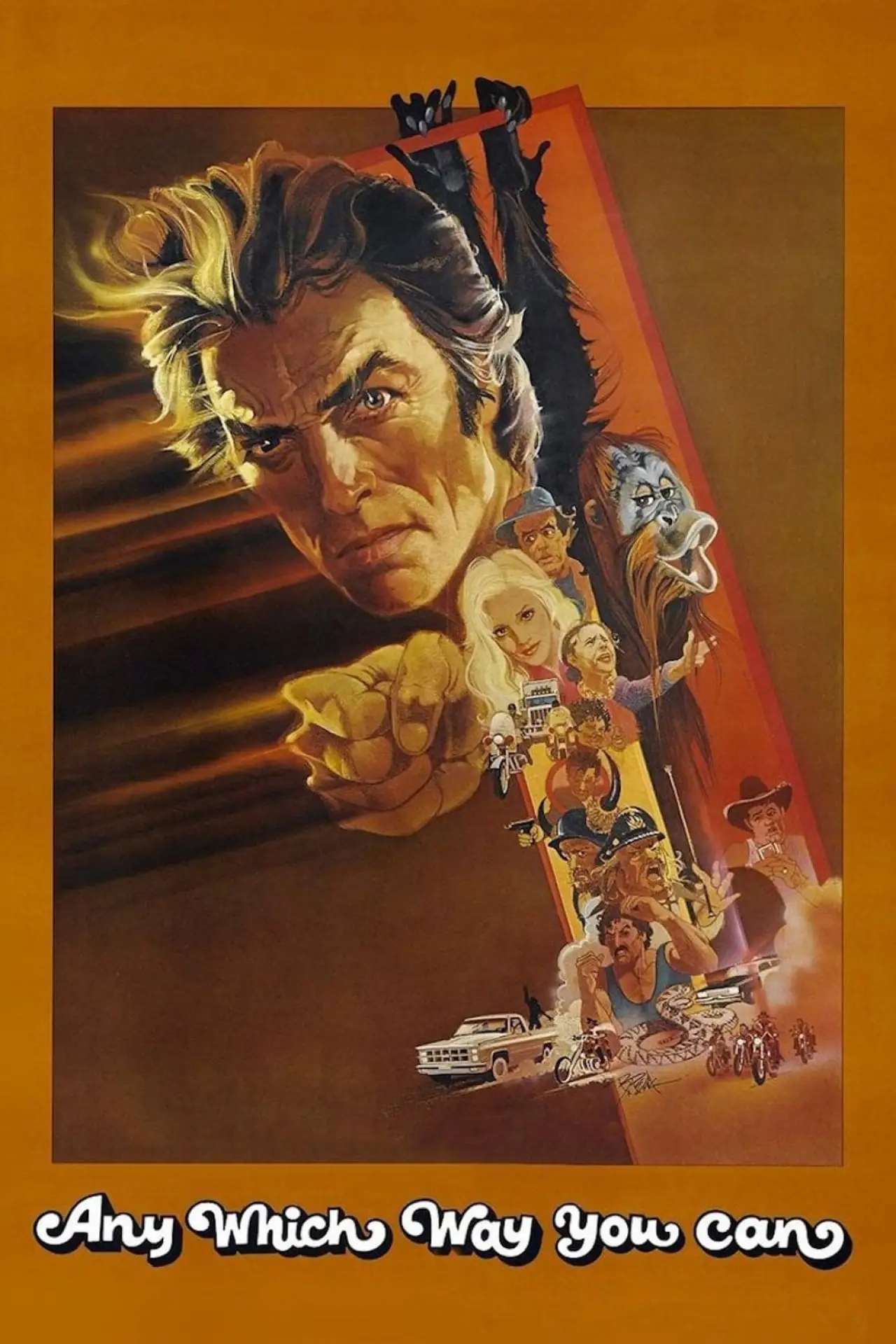 Plakat filmowy "Jak Tylko Potrafisz"
