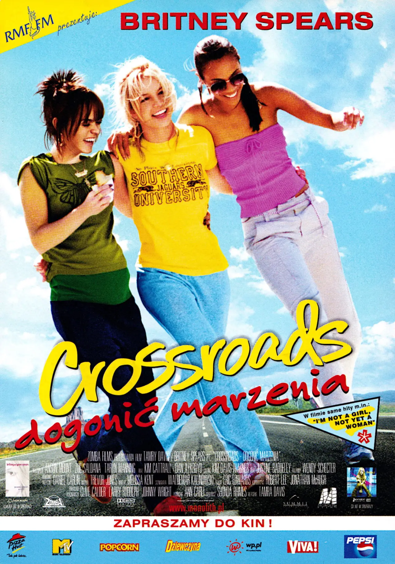 Plakat filmowy "Crossroads - Dogonić marzenia"