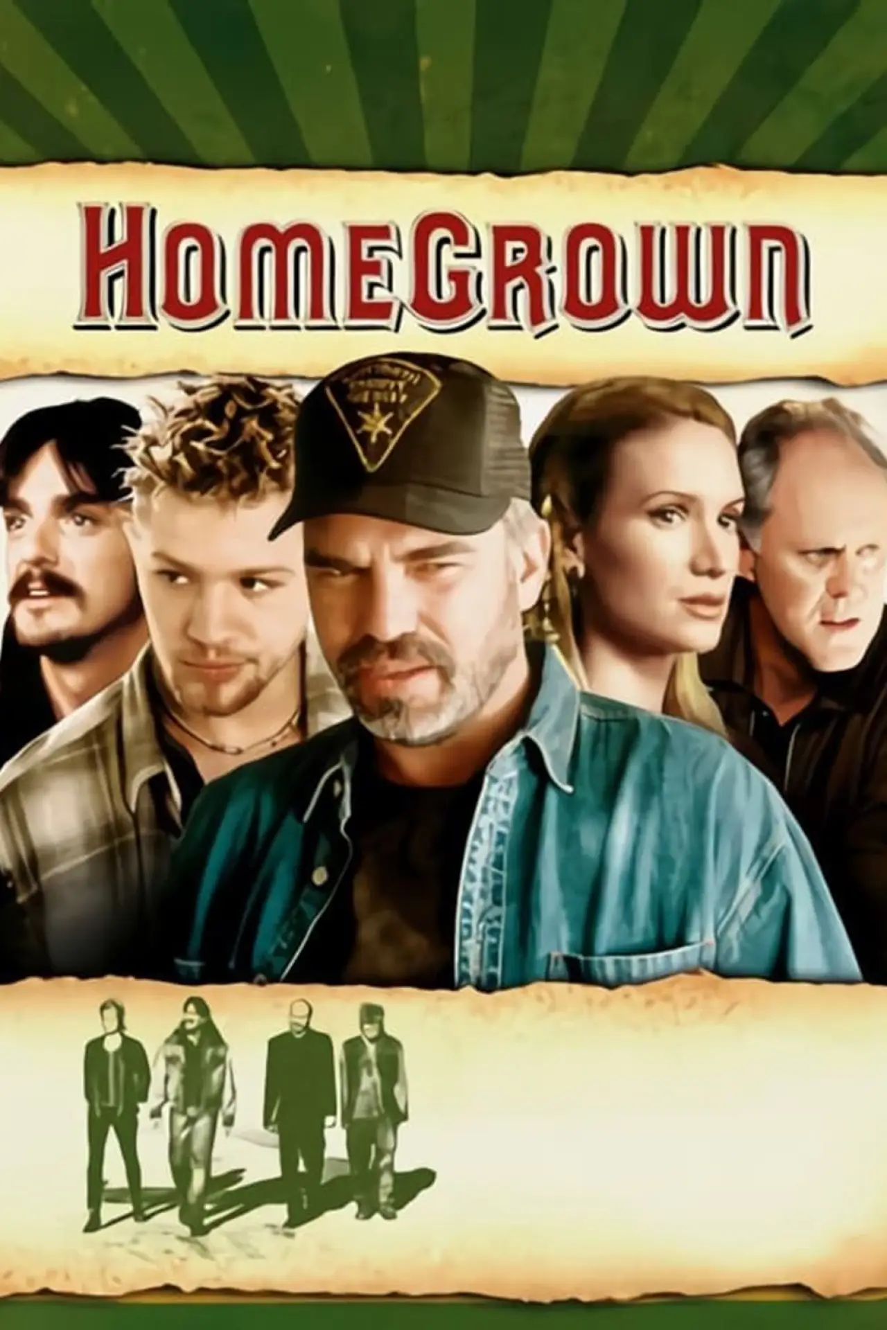 Plakat filmowy "Amatorzy w konopiach"