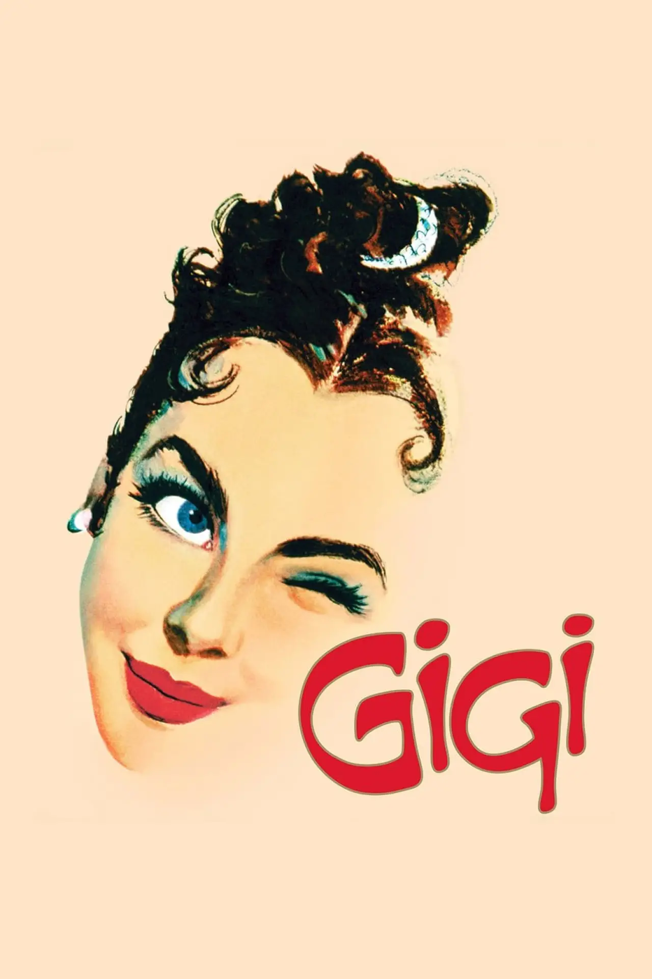 Plakat filmowy "Gigi"