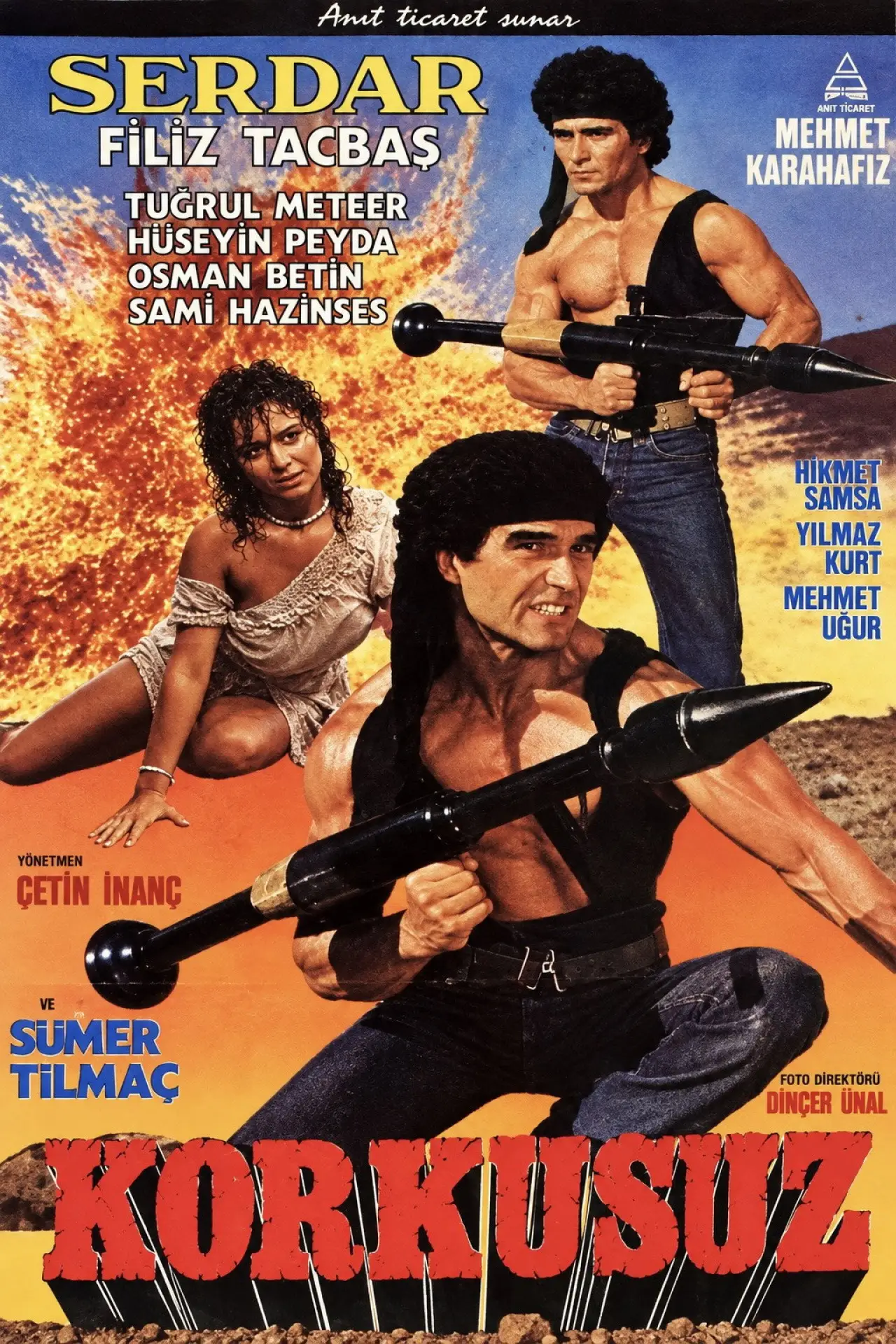Plakat filmowy "Korkusuz"