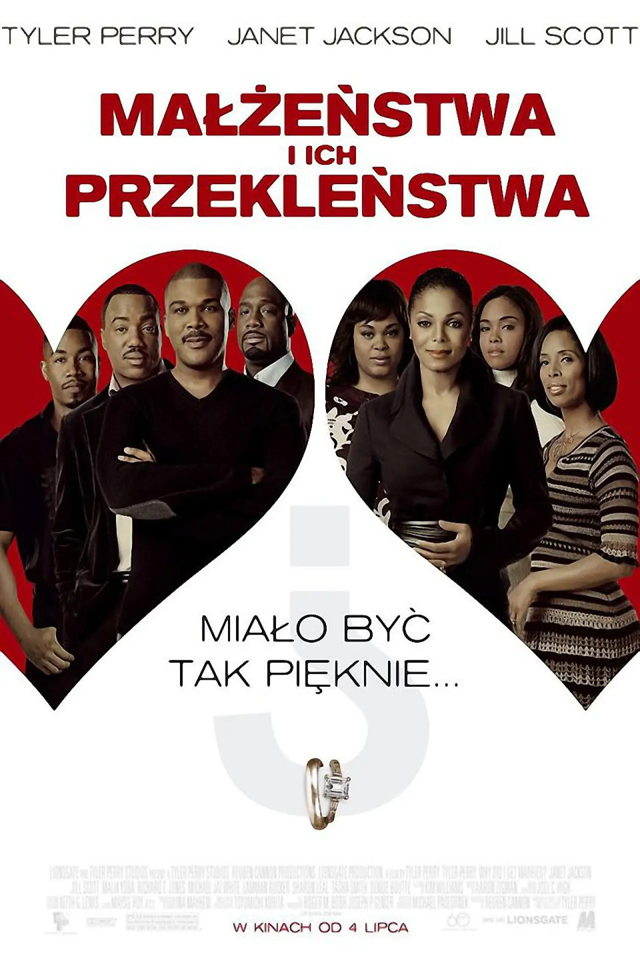 Plakat filmowy "Małżeństwa i ich przekleństwa"