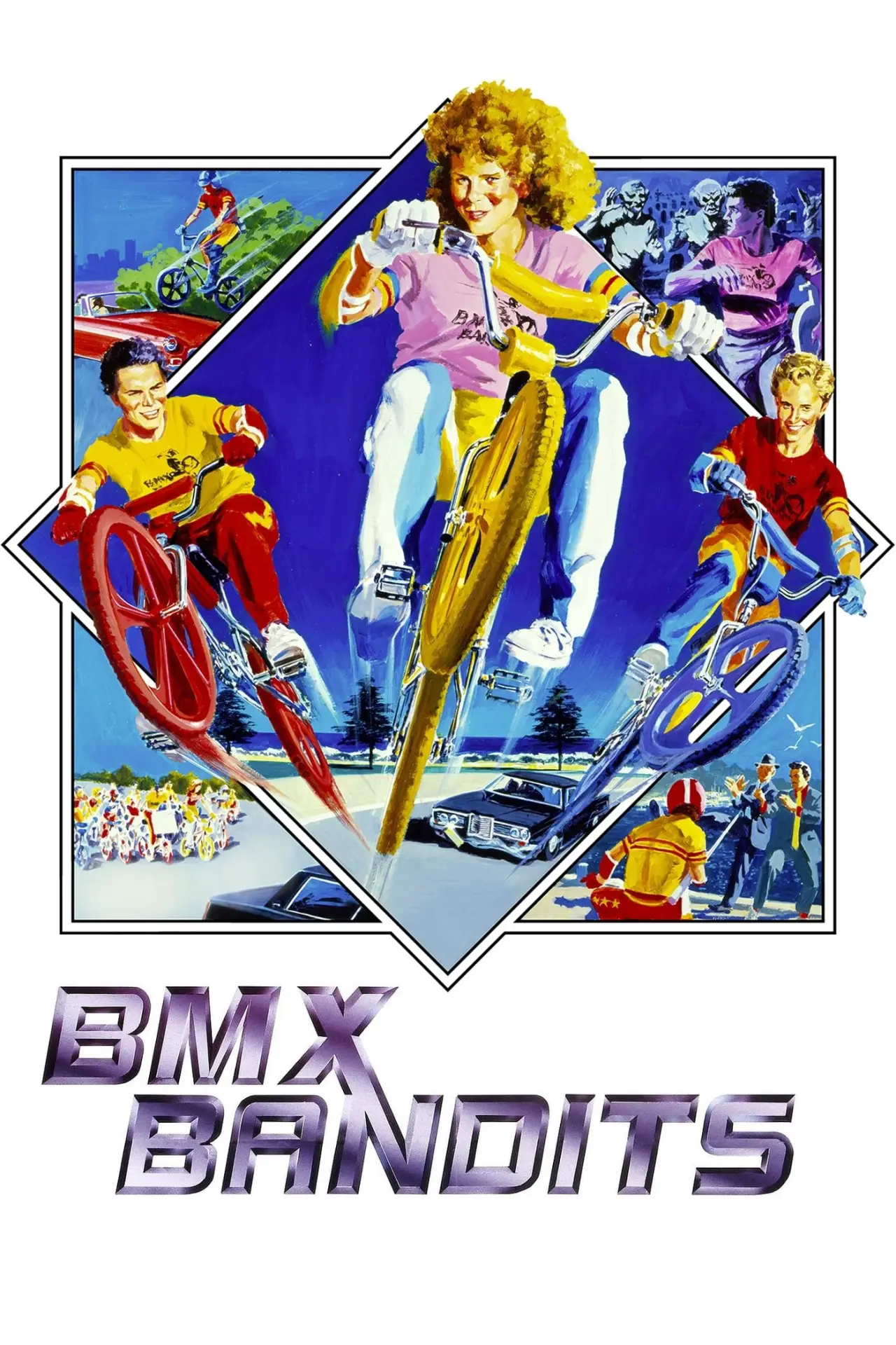 Plakat filmowy "BMX Bandits"