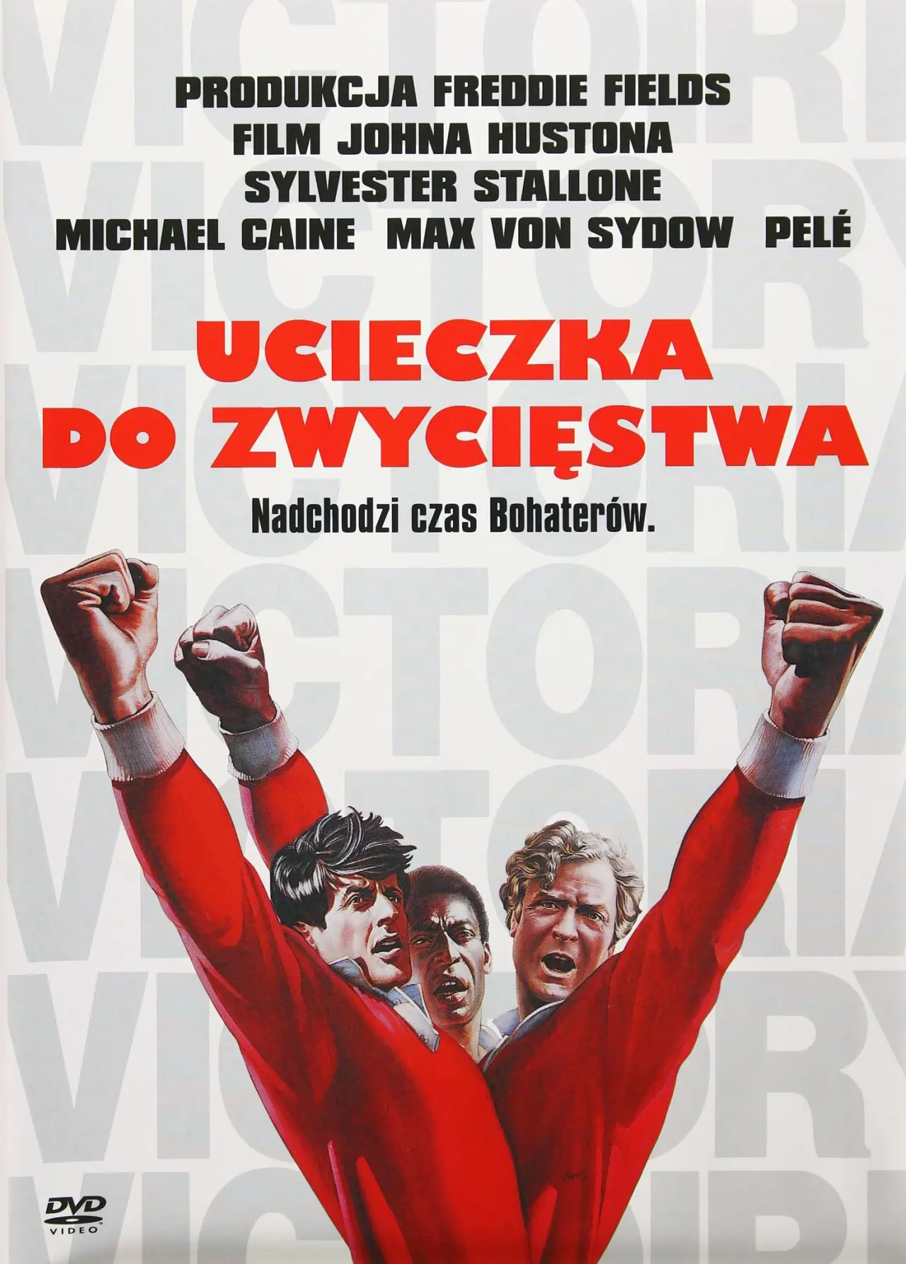 Plakat filmowy "Ucieczka do zwycięstwa"