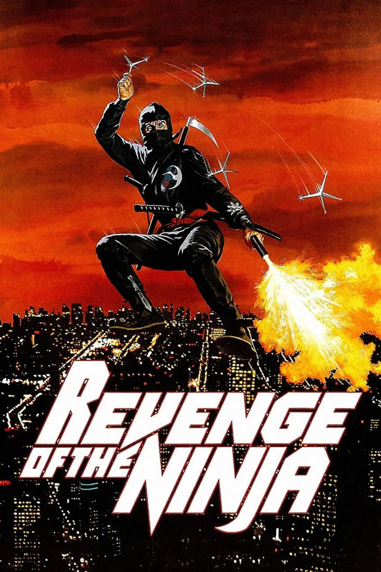 Plakat filmowy "Zemsta Ninja"