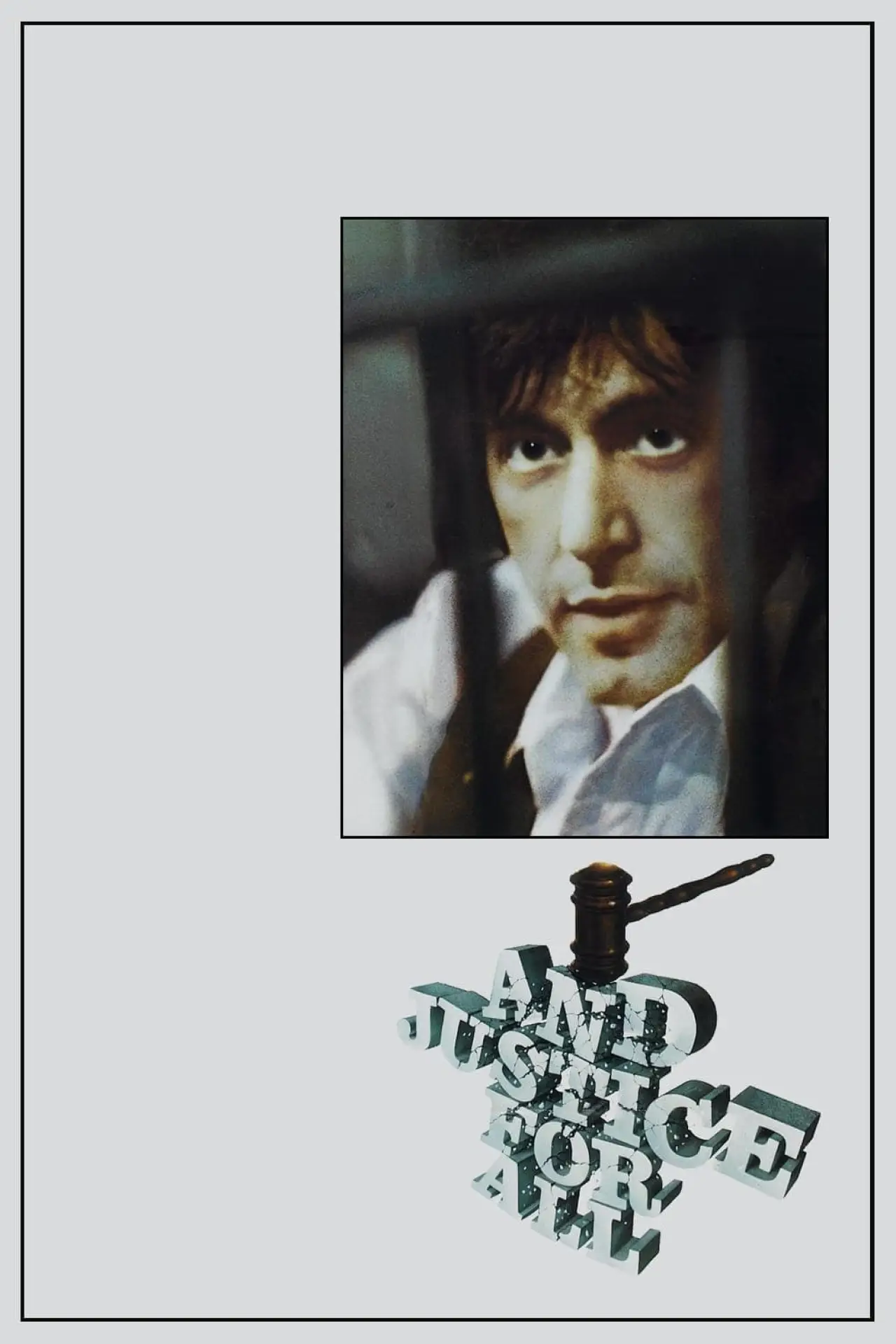 Plakat filmowy "...I sprawiedliwość dla wszystkich"