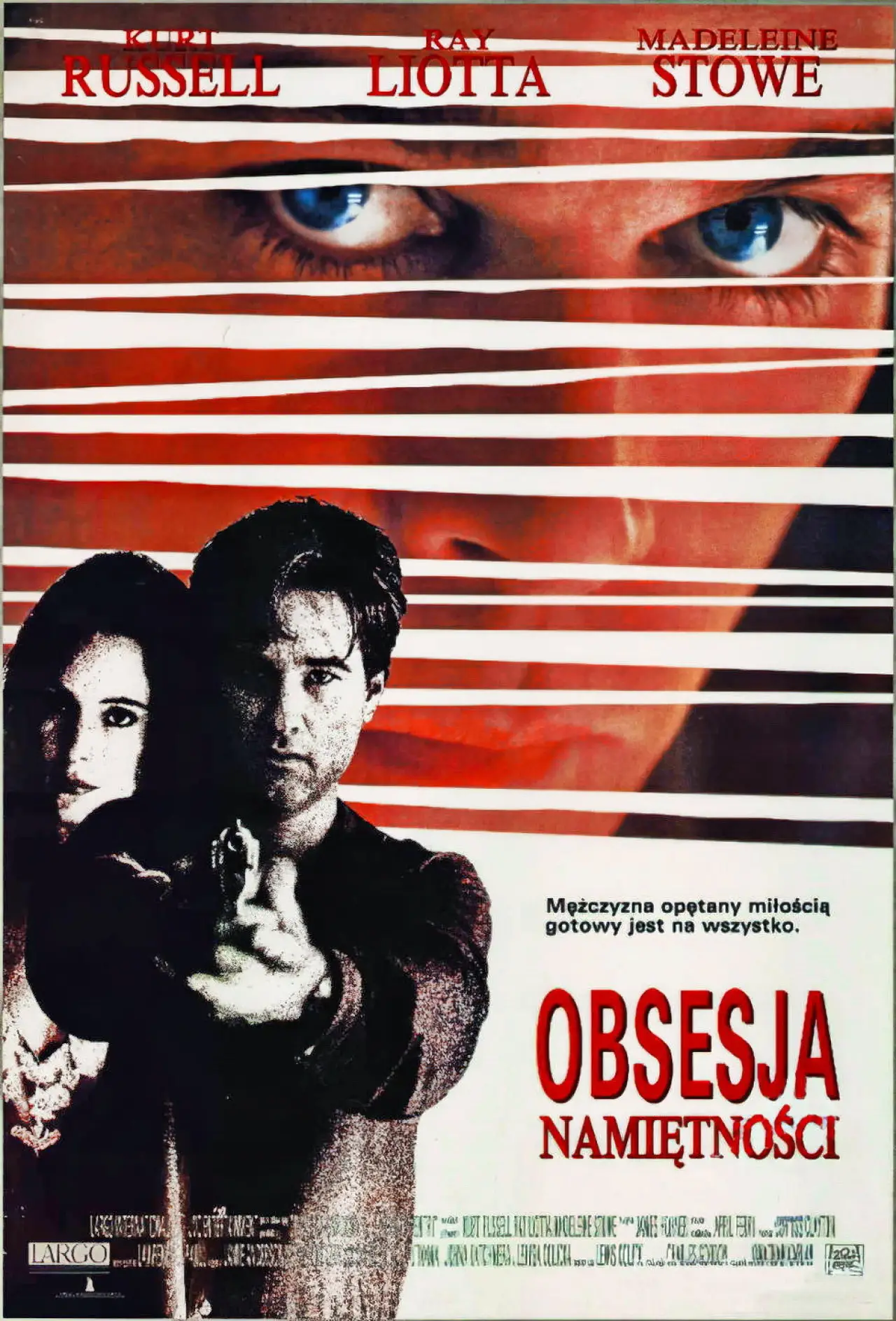 Plakat filmowy "Obsesja Namiętności"