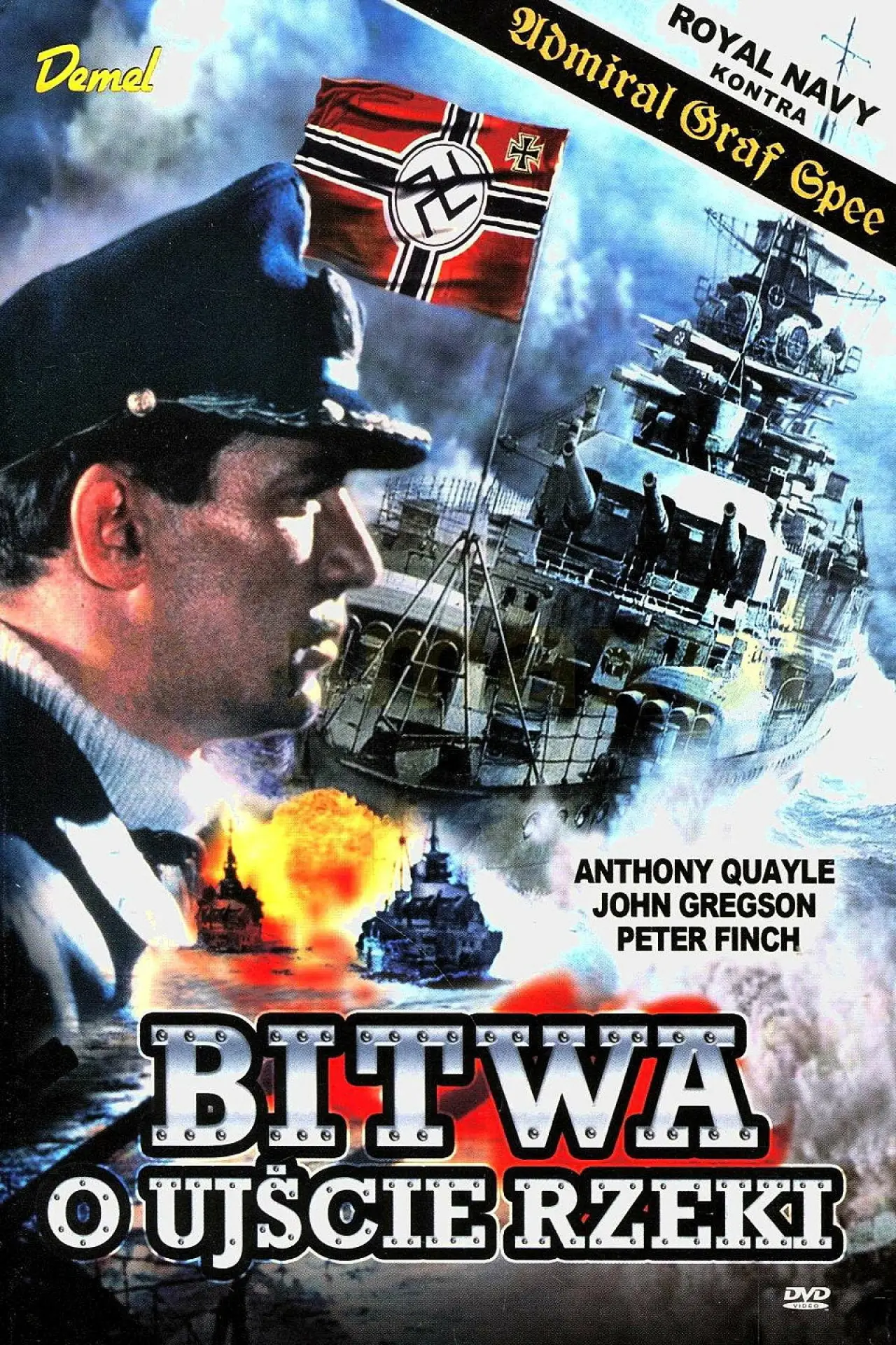 Plakat filmowy "Bitwa o ujście rzeki"