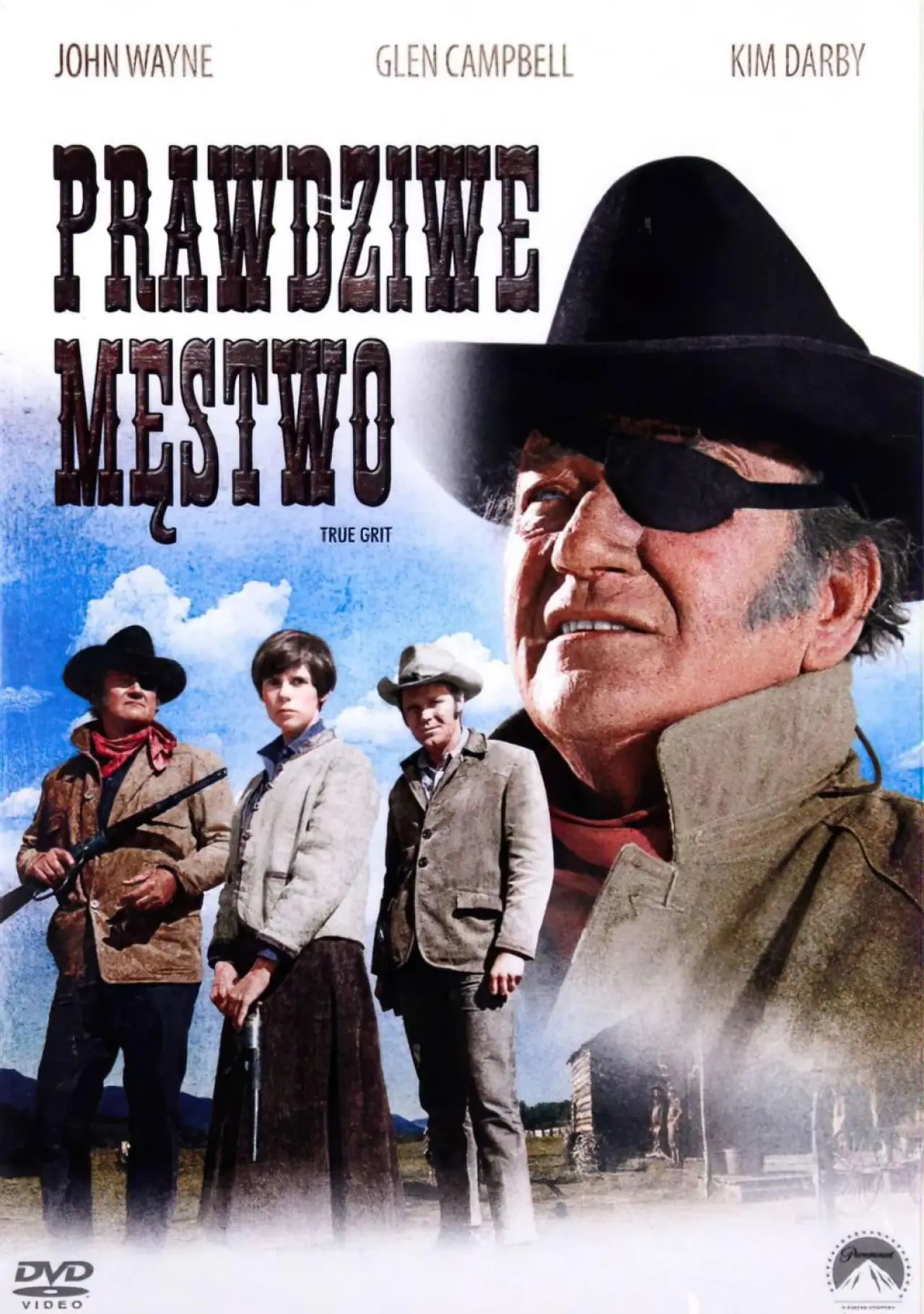 Plakat filmowy "Prawdziwe męstwo"