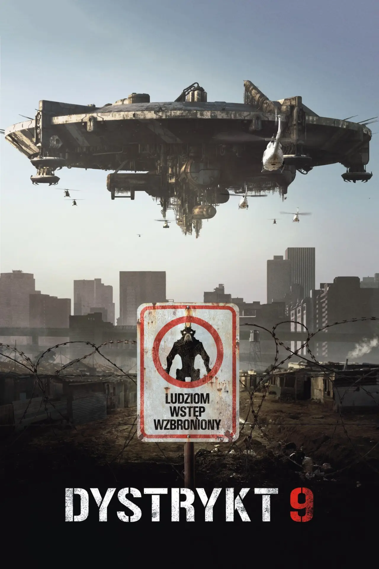 Plakat filmowy "Dystrykt 9"
