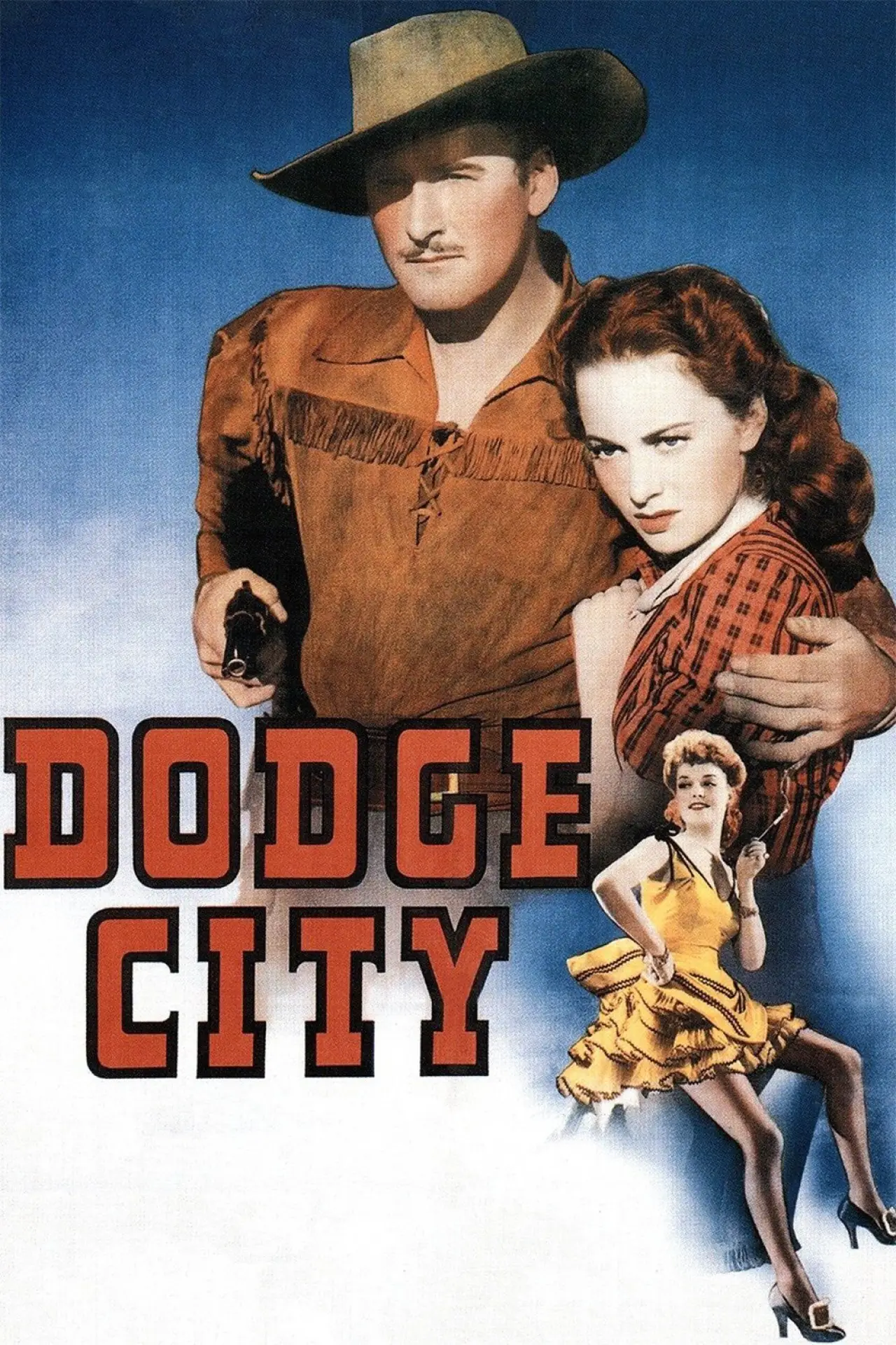 Plakat filmowy "Dodge City"