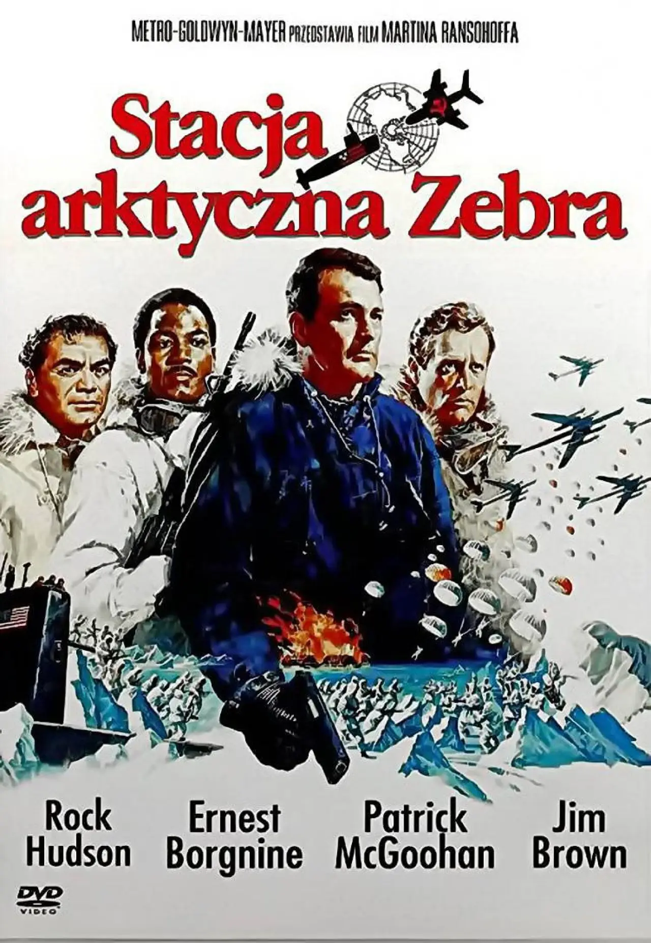 Plakat filmowy "Stacja arktyczna Zebra"