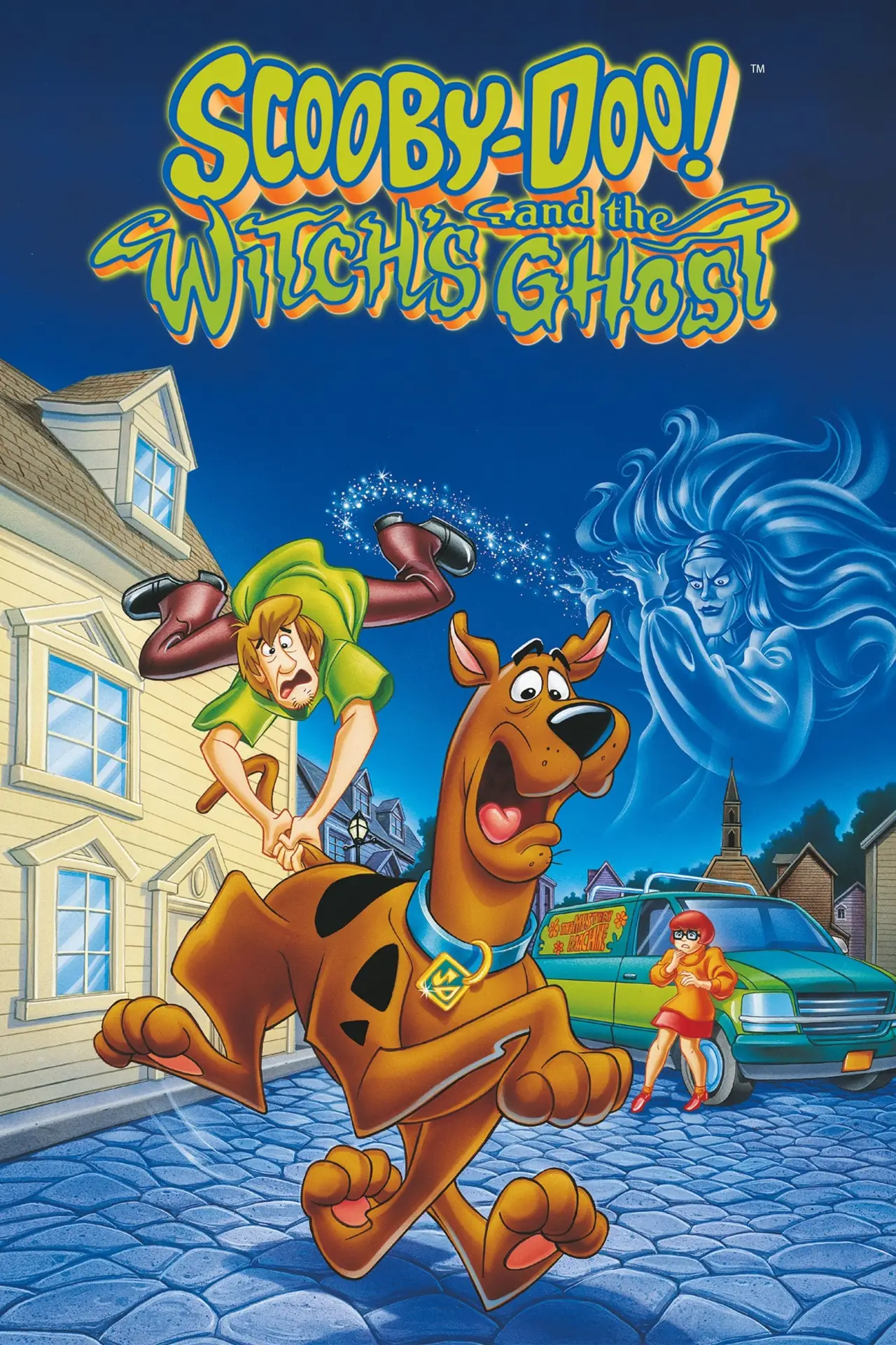 Plakat filmowy "Scooby-Doo i duch czarownicy"