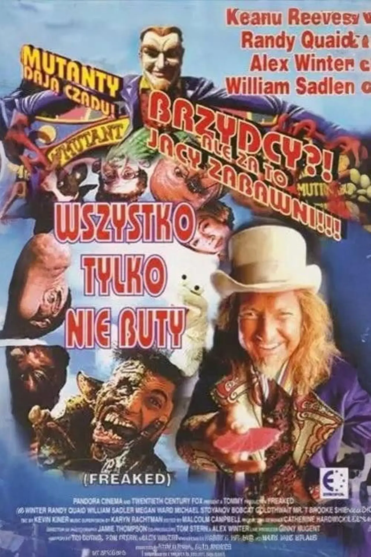 Plakat filmowy "Wszystko tylko nie buty"