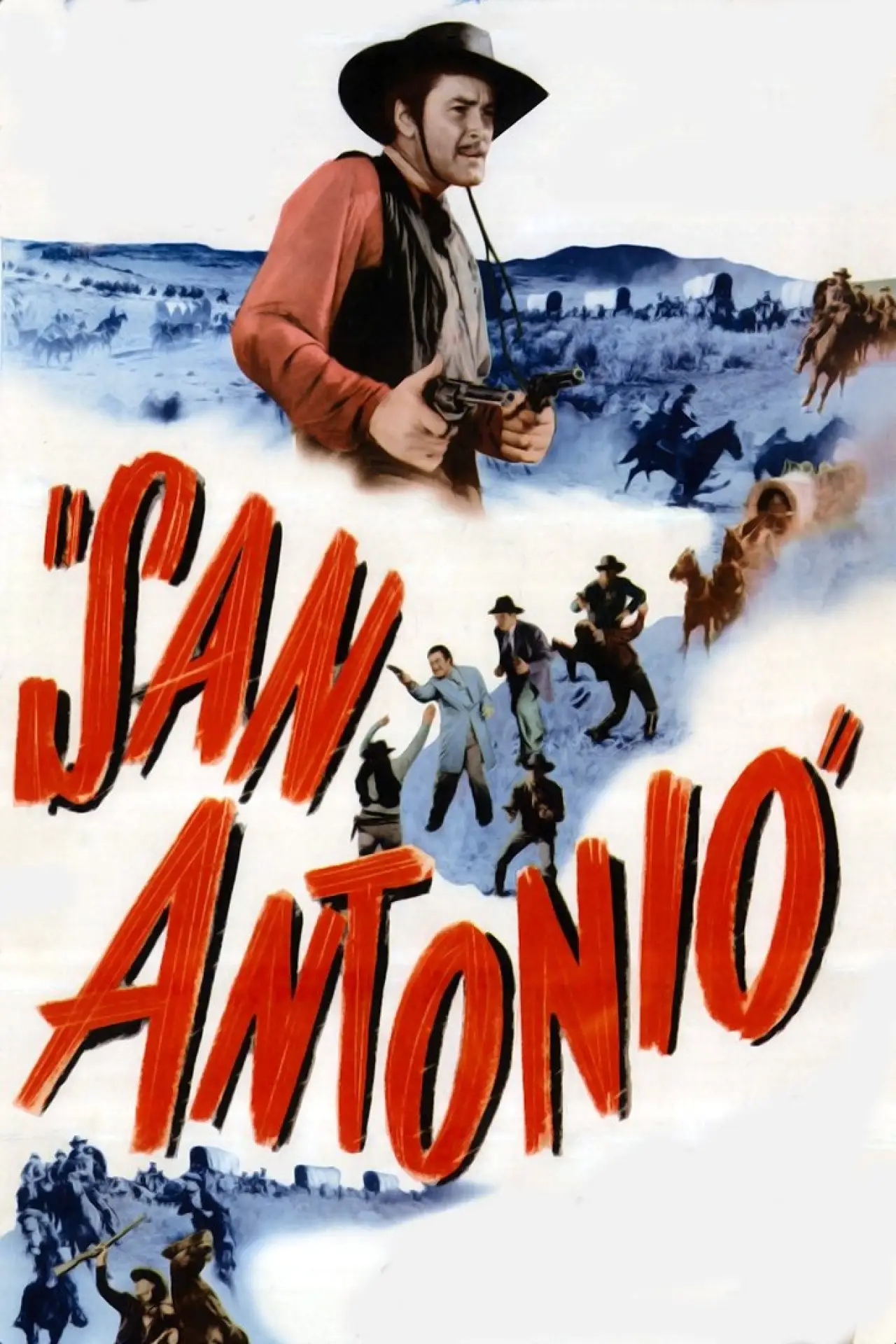 Plakat filmowy "San Antonio"