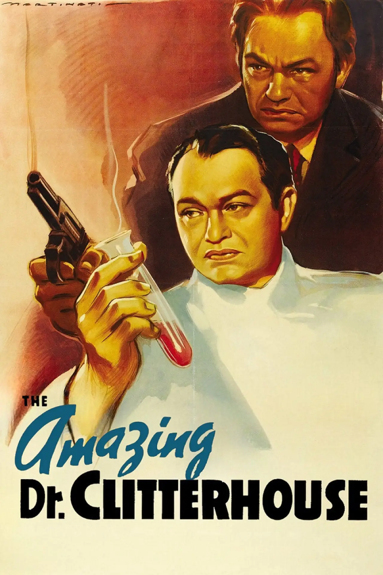 Plakat filmowy "The Amazing Dr. Clitterhouse"