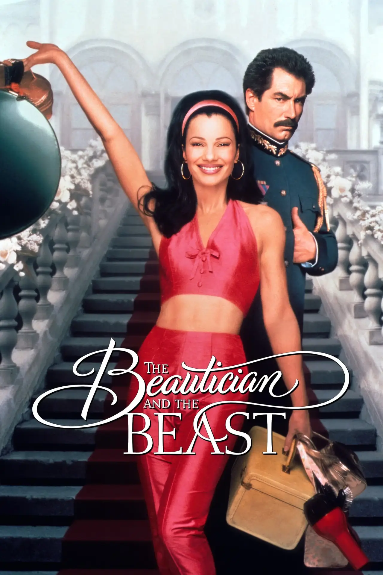 Plakat filmowy "Piękna i Borys Bestia"
