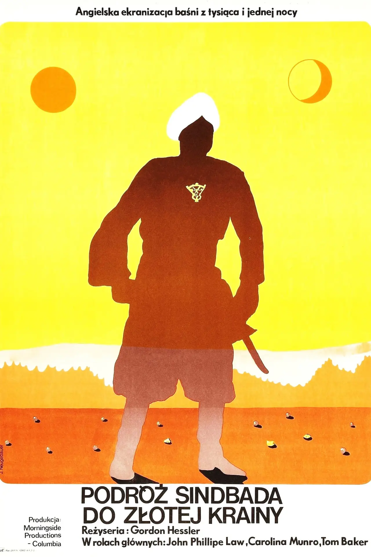 Plakat filmowy "The Golden Voyage of Sinbad"