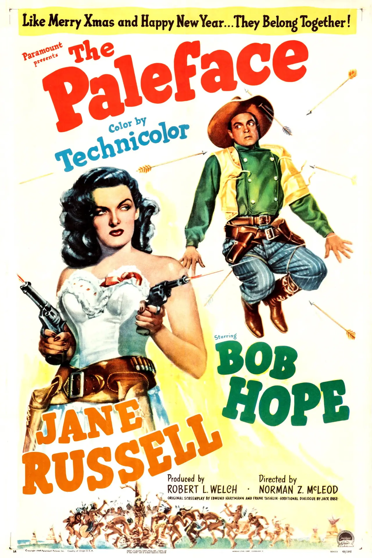 Plakat filmowy "The Paleface"