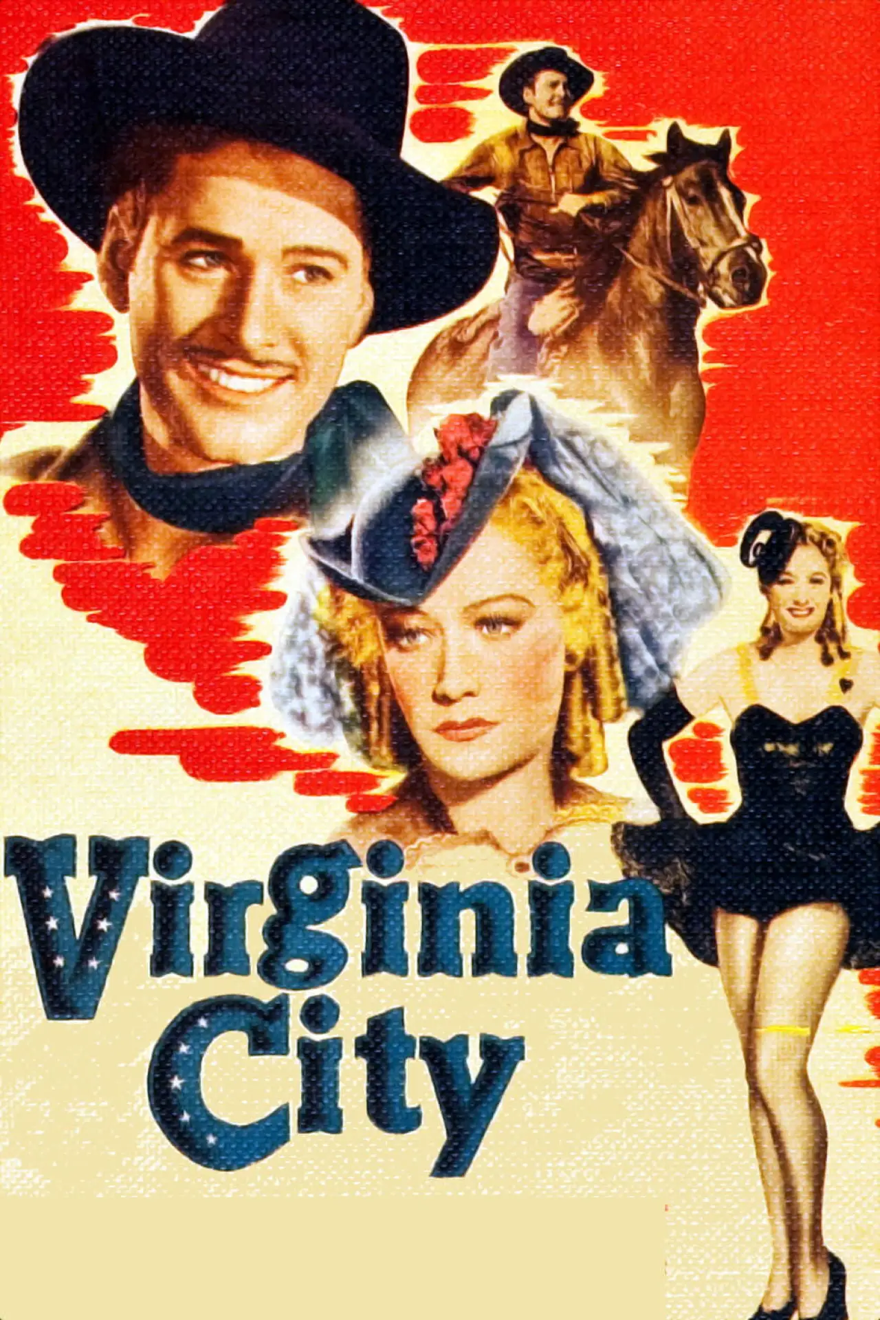 Plakat filmowy "Virginia City"