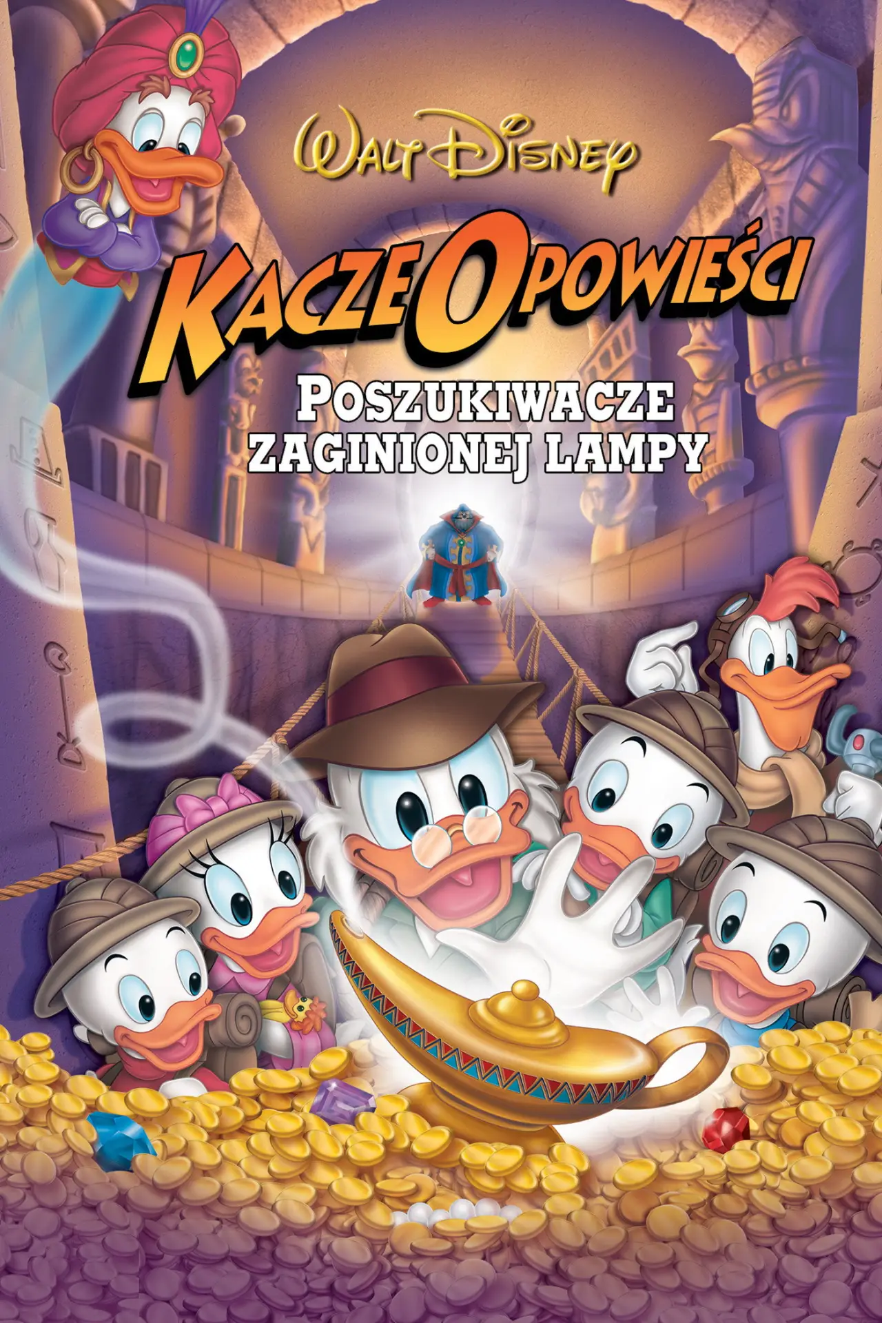 Plakat filmowy "Kacze opowieści: Poszukiwacze zaginionej lampy"