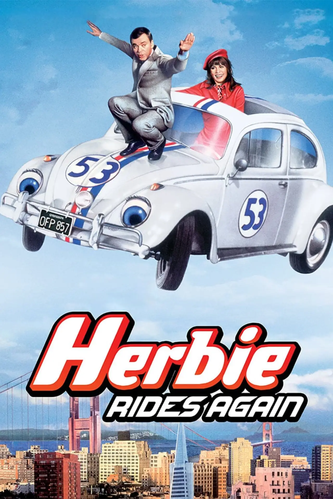 Plakat filmowy "Garbi znowu w trasie"