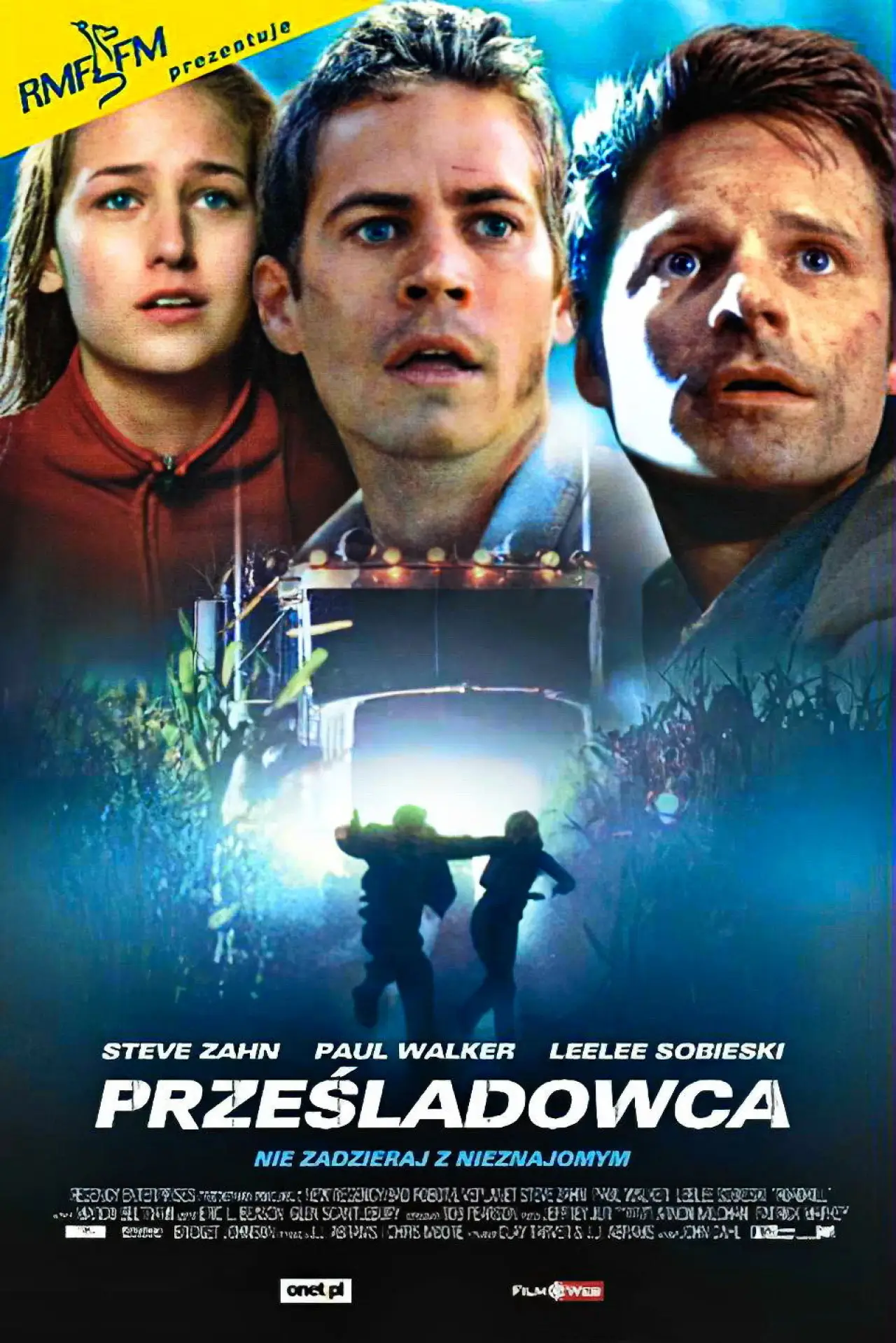Plakat filmowy "Prześladowca"