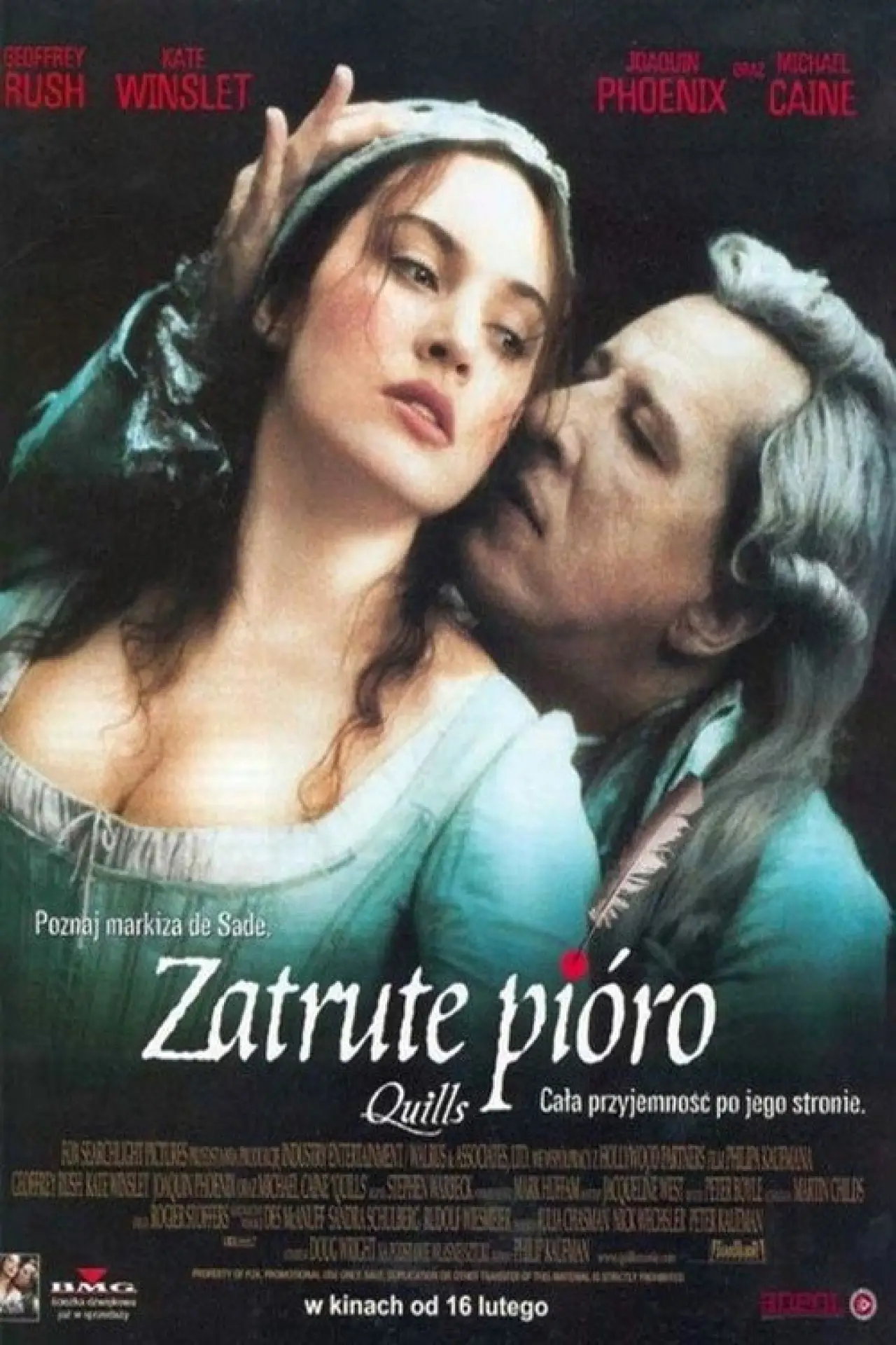 Plakat filmowy "Zatrute pióro"