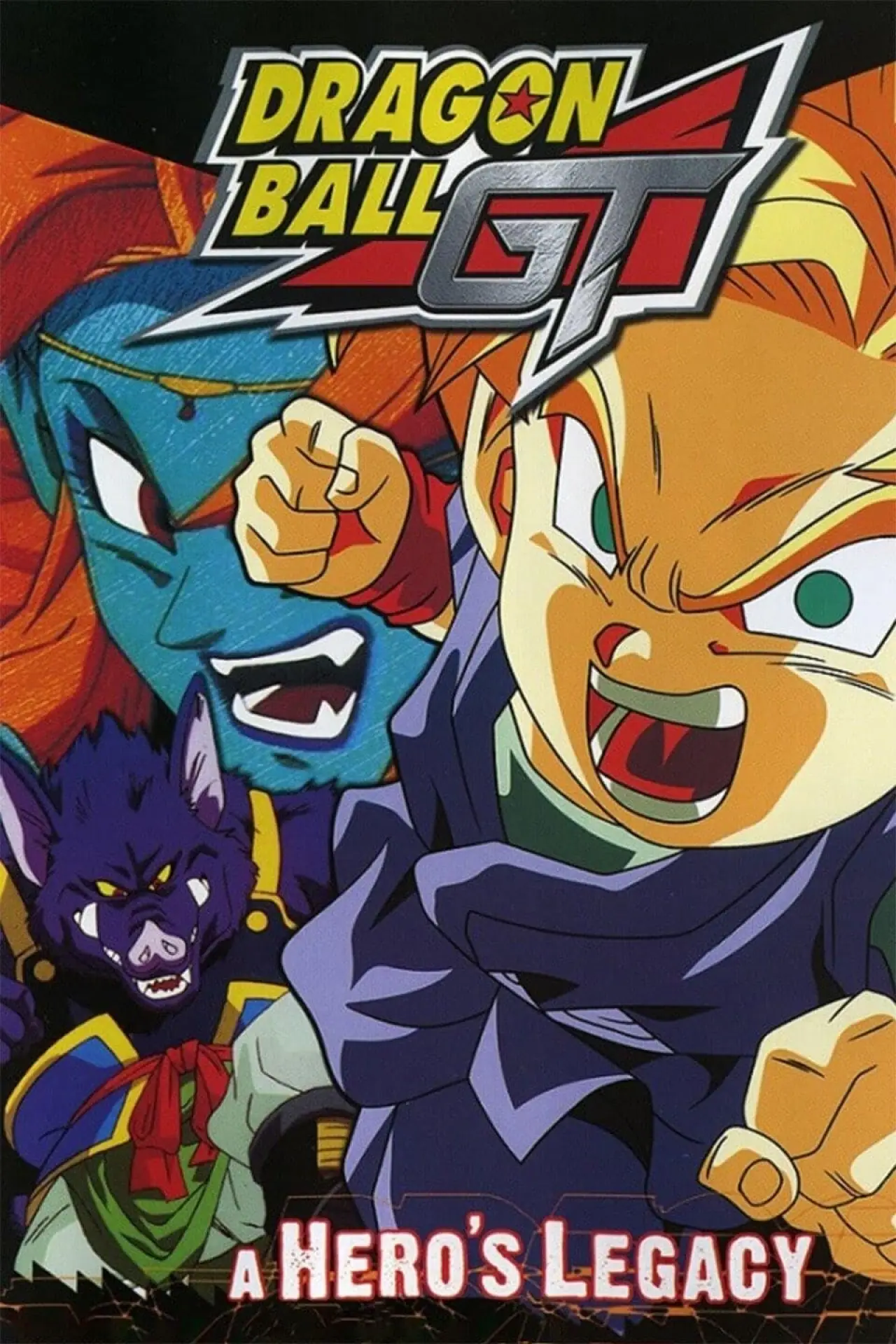 Plakat filmowy "Dragon Ball GT: Biografia Goku Jr"