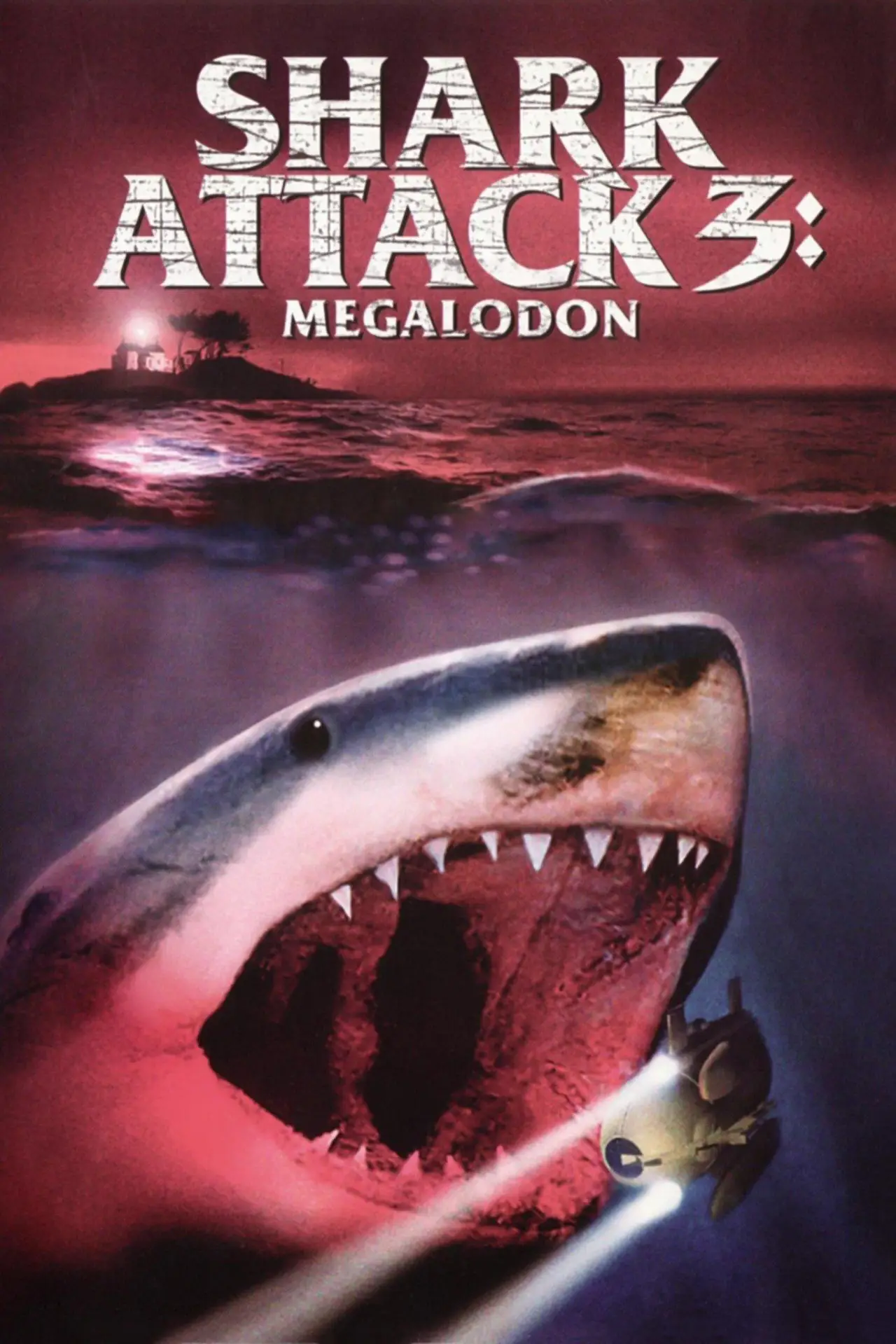Plakat filmowy "Atak rekinów 3 Megalodon"