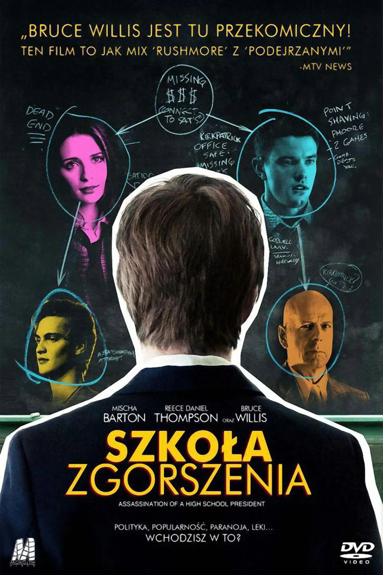 Plakat filmowy "Szkoła zgorszenia"